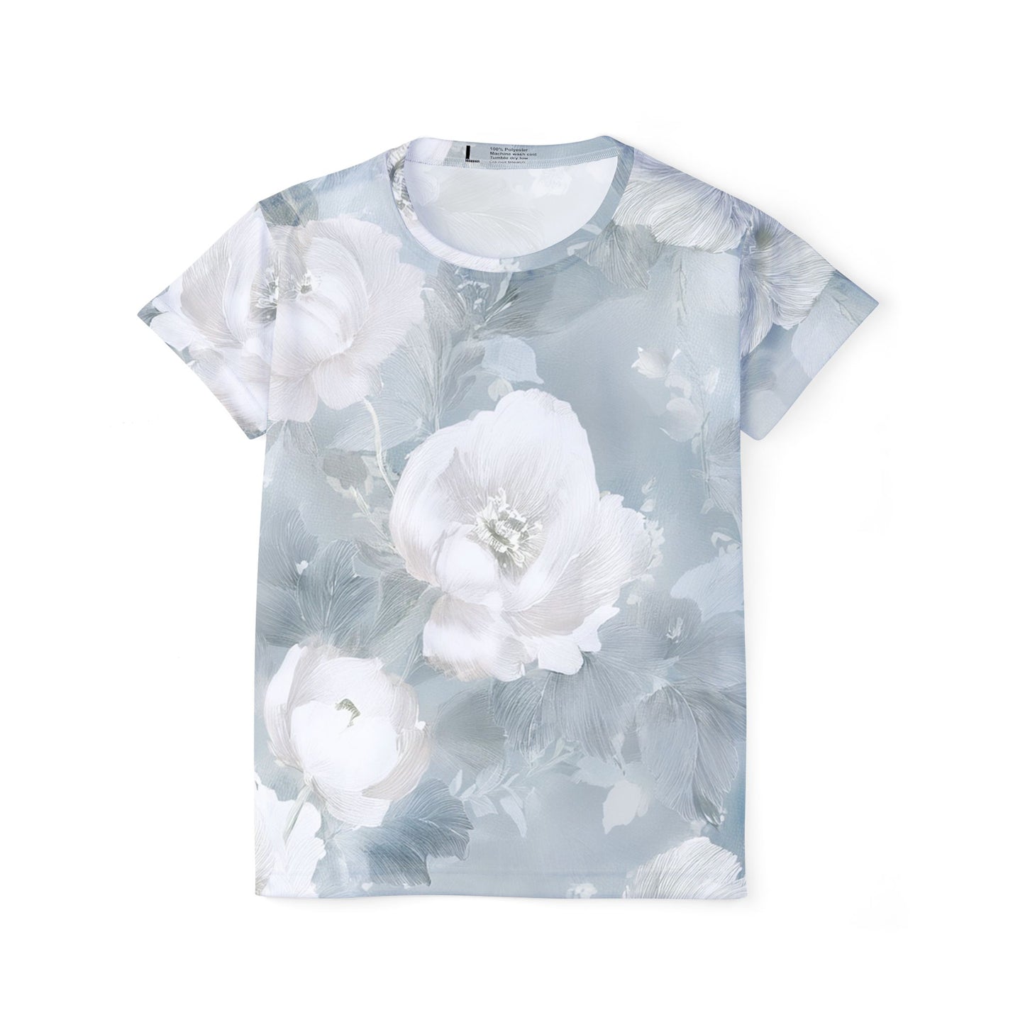 Women Poly Shirt with Floral Print F328