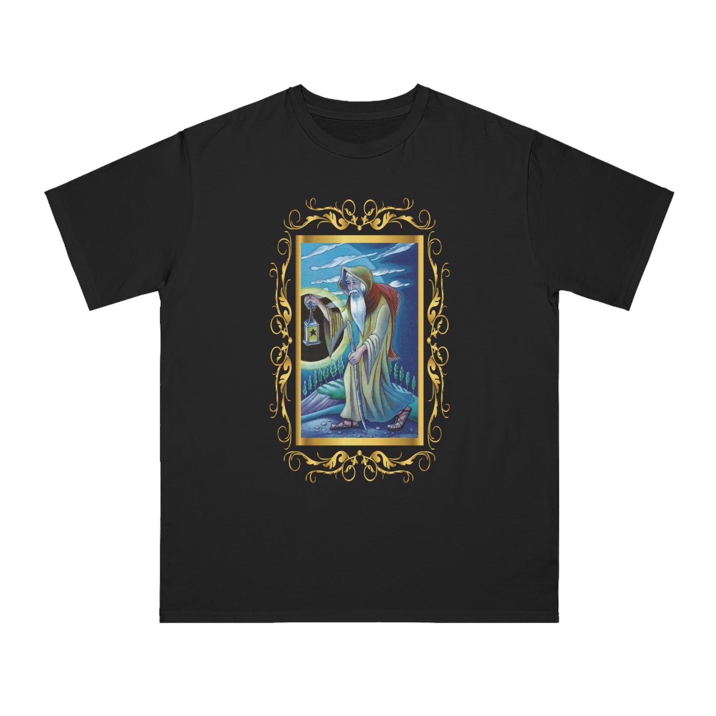 T-Shirt aus Bio-Baumwolle, Unisex, mit Tarotkarten