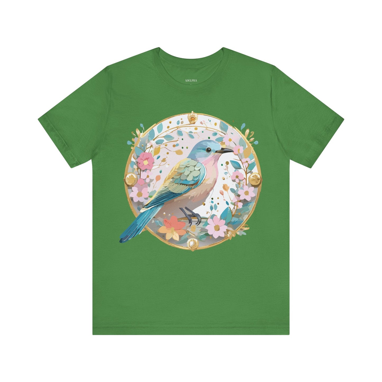 Adelpha Medallion Graphic T Shirt Unisex Short Sleeve Vintage Inspired Artwork Tee