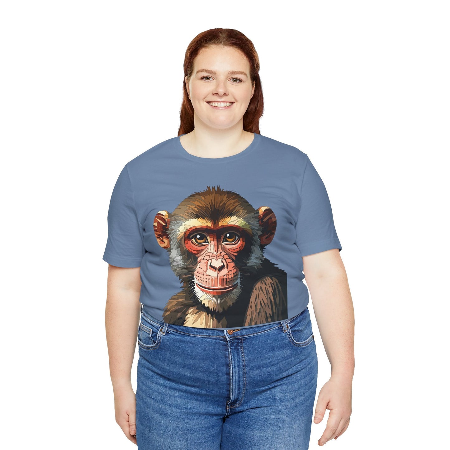 Unisex Animal Tee Shirt With Art Design Wildlife Graphic Gildan Softstyle 64000 Shirt