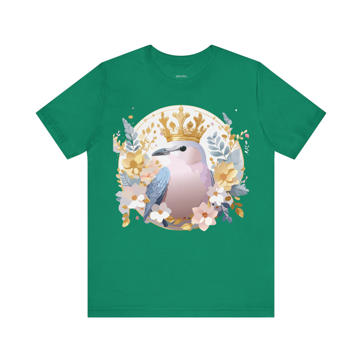 Medallion Graphic Unisex Cotton Bella+Canvas Tee with Art Design d86