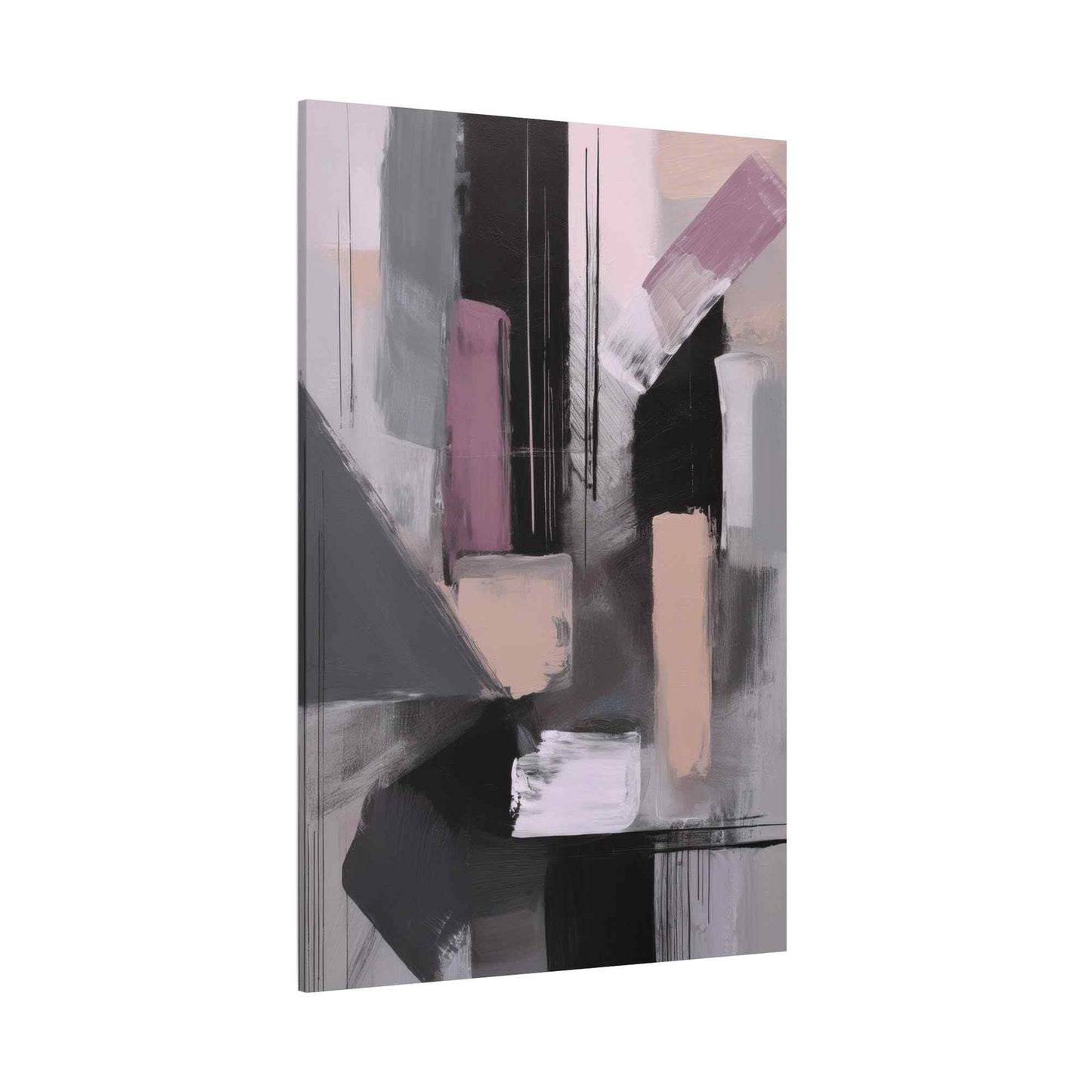 Abstract Geometric Painting Print Canvas 20x24,20x30,24x30 24x32,24x36,30x40 32x48,36x48,40x60 Pine-Wood Inner Frame ABS-47