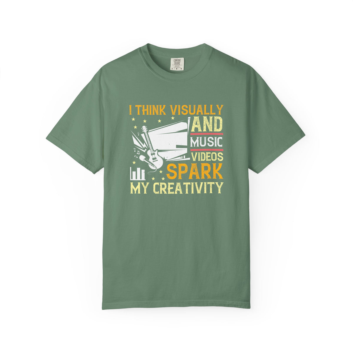 Music Graphic Unisex Heavy Cotton Art Designed T-Shirt m14
