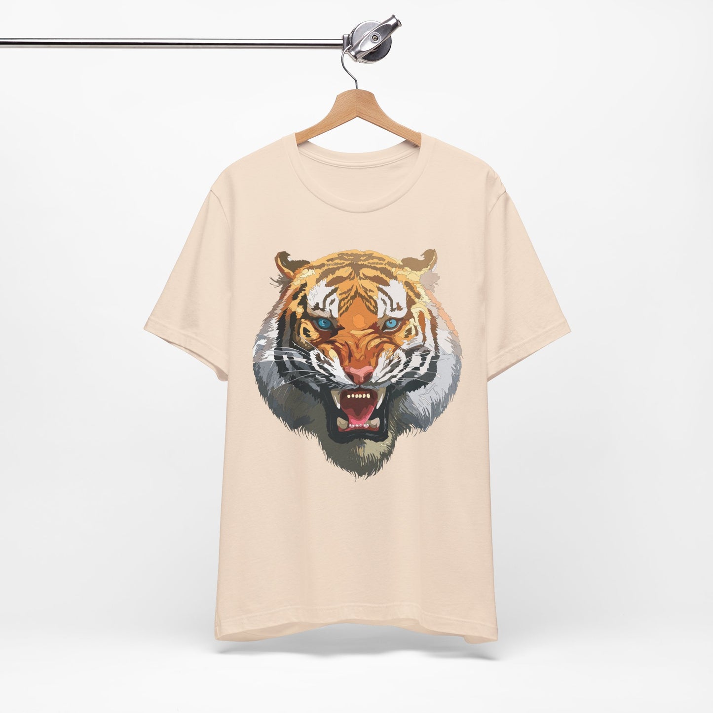 Tiger Shirt, Animal Shirt, T-Shirt with Tiger, Art Design Tee, Wild Animals Tees, Safari T-Shirt, Graphic Design Tee 15