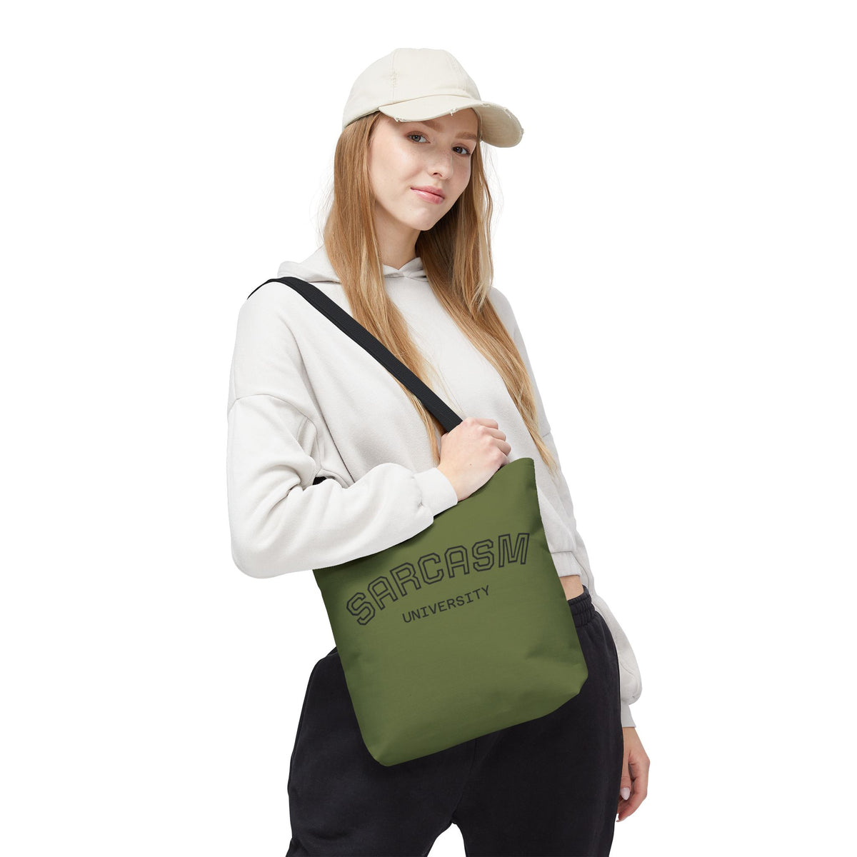 University GREEN COLOR CANVAS BAG  100% SPUN POLY 3 SIZES BAG-C1