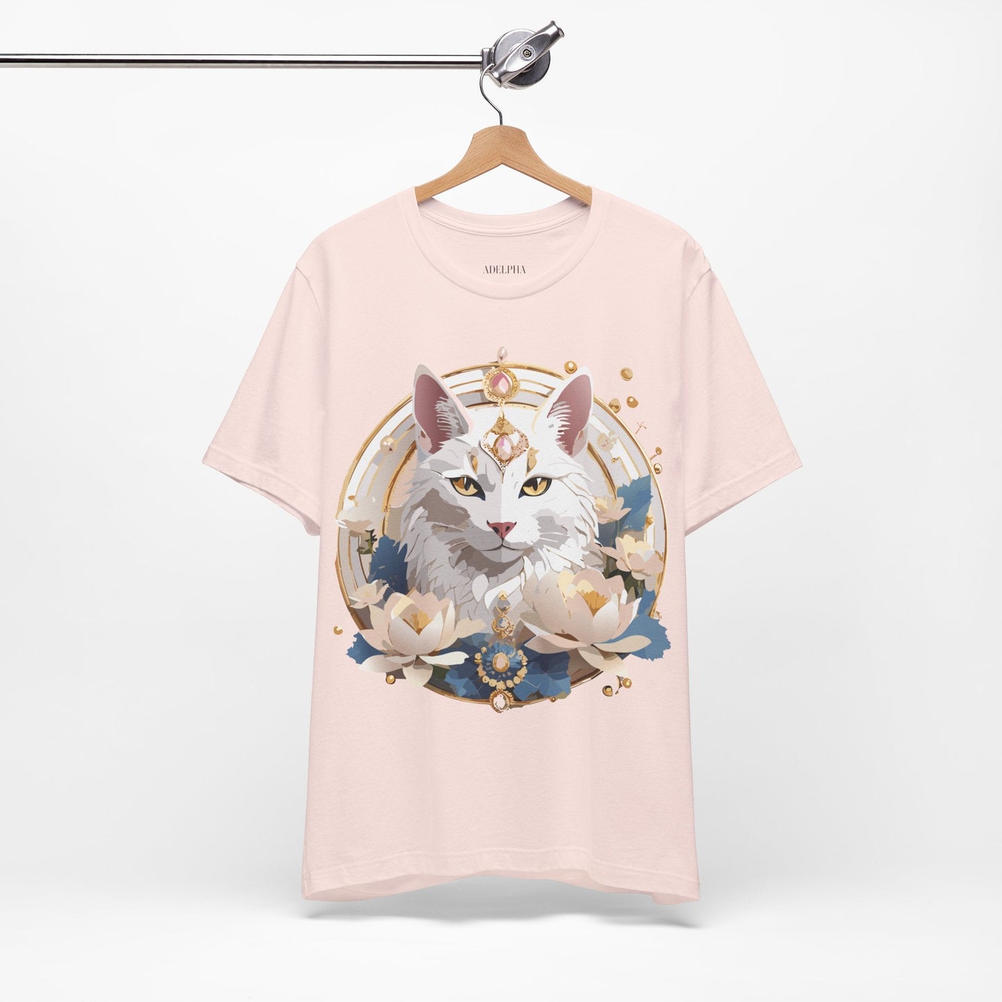 Medallion Shirt Graphic Tee Unisex Short Sleeve Art Print Adelpha Vintage Inspired