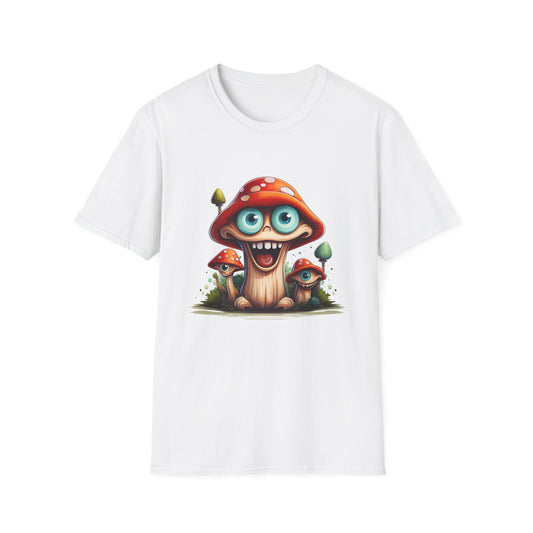 Funny Mashroom Graphic Tee Gildan Unisex 100 Cotton Tee Shirt h25