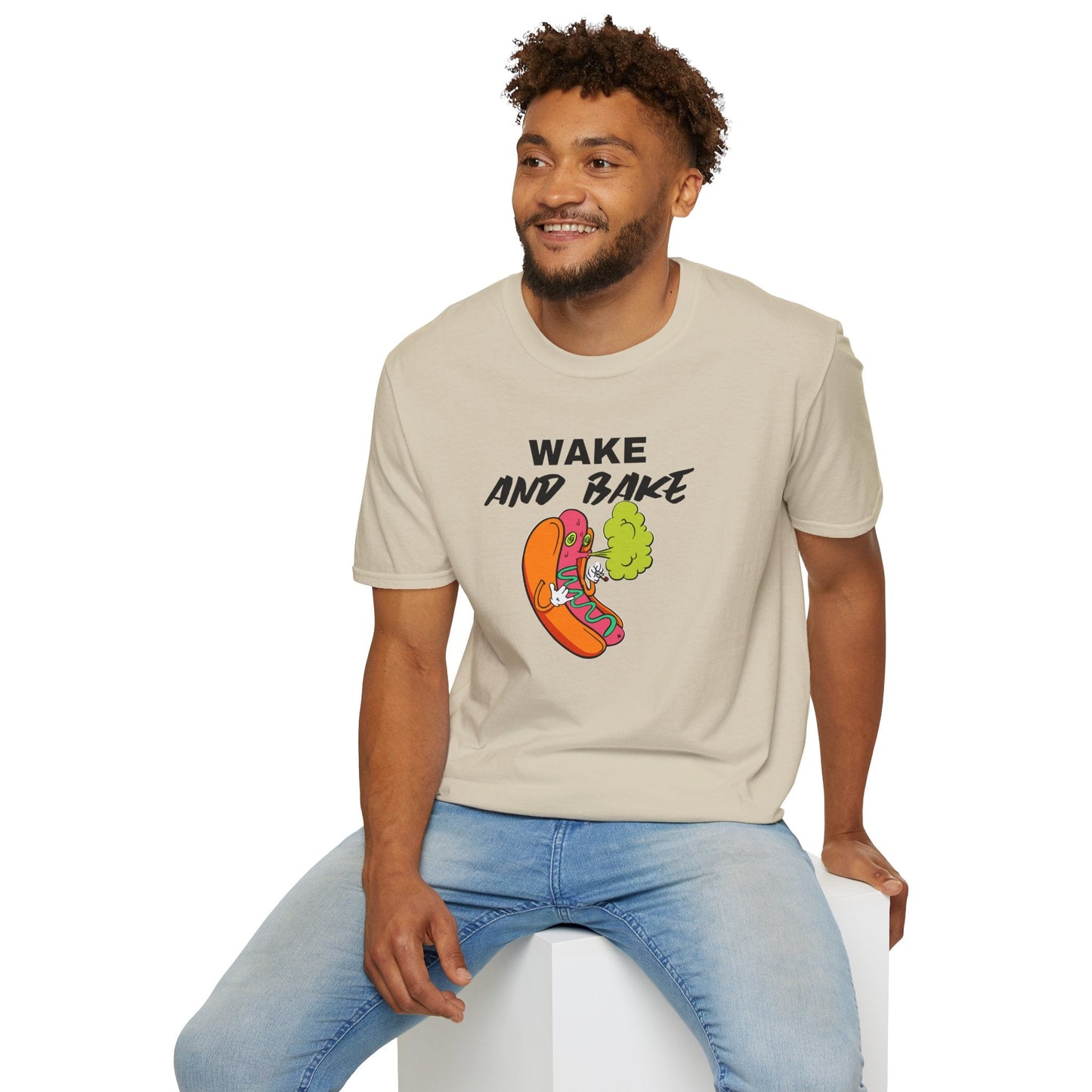 Funny Food T Shirts Unisex Softstyle Tee With Art Design Gildan 64000 100 Percent Ring Spun Cotton