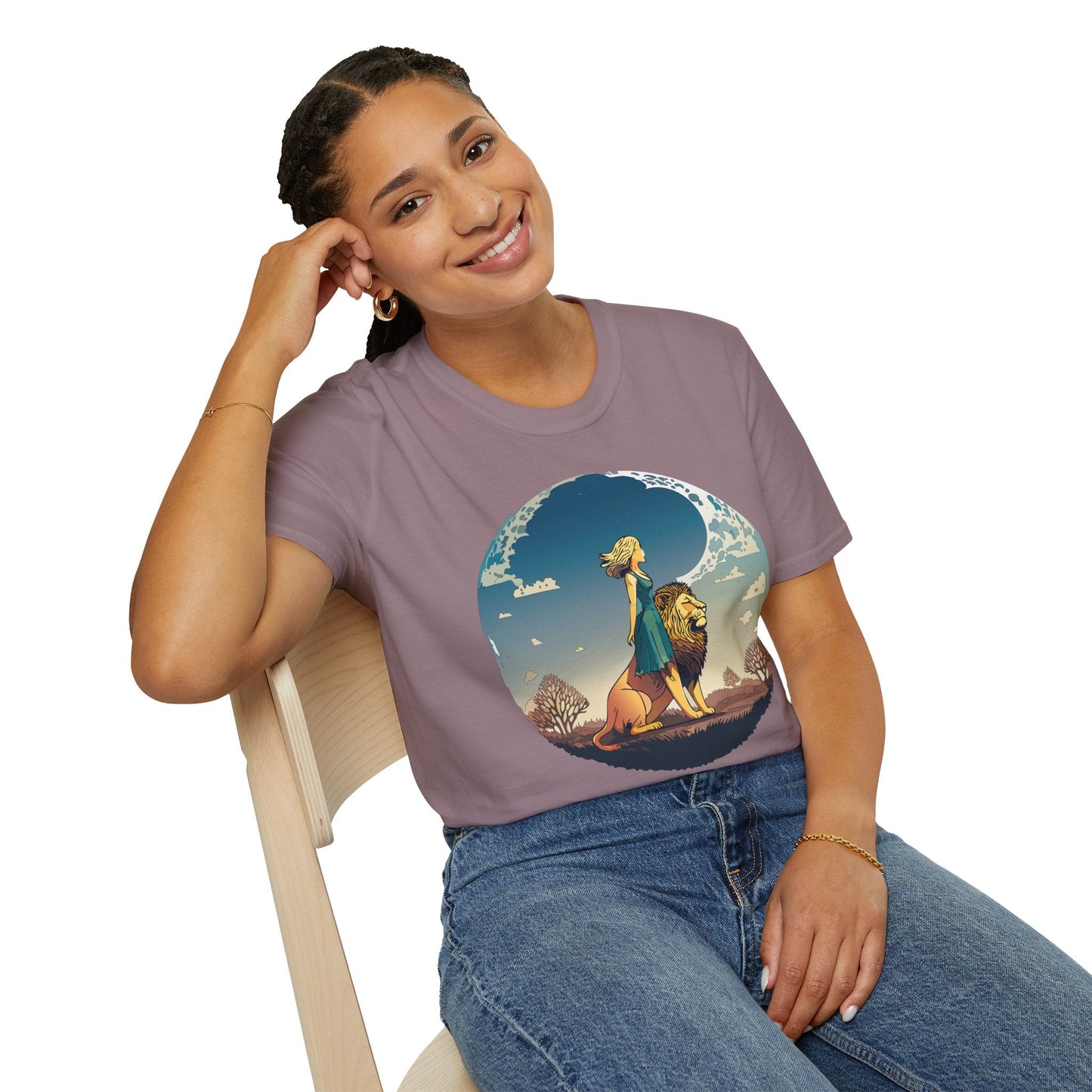 Womens Graphic T Shirt Art Design Tee Softstyle 64000 100 Percent Cotton Unisex Comfort