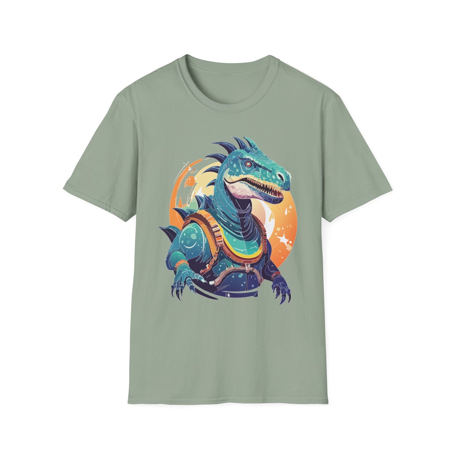 Alien T Shirt Cosmos Design Unisex Softstyle 64000 Graphic Artwork Tee With Aliens