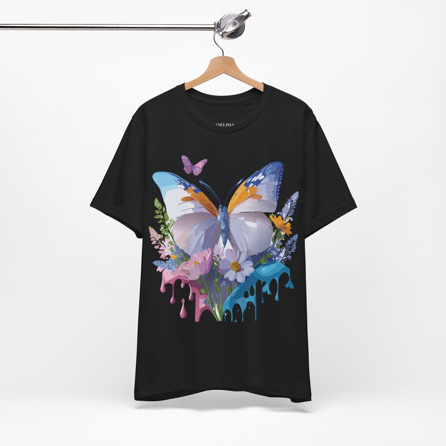 Adelpha Butterfly Graphic Tee Vintage Inspired Unisex Short Sleeve Shirt