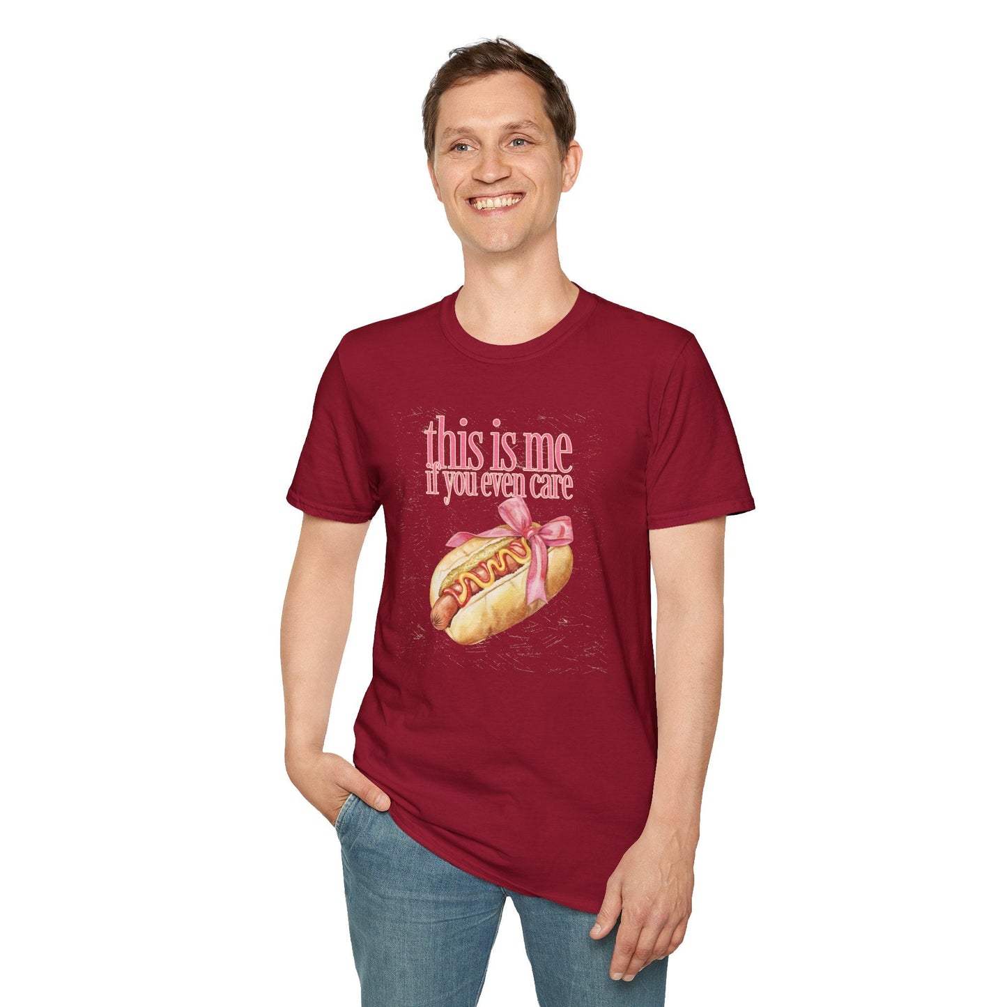 Funny Food T Shirt Unisex Softstyle Tee with Art Design Gildan 64000 100 Percent Ring Spun Cotton Lightweight Comfort