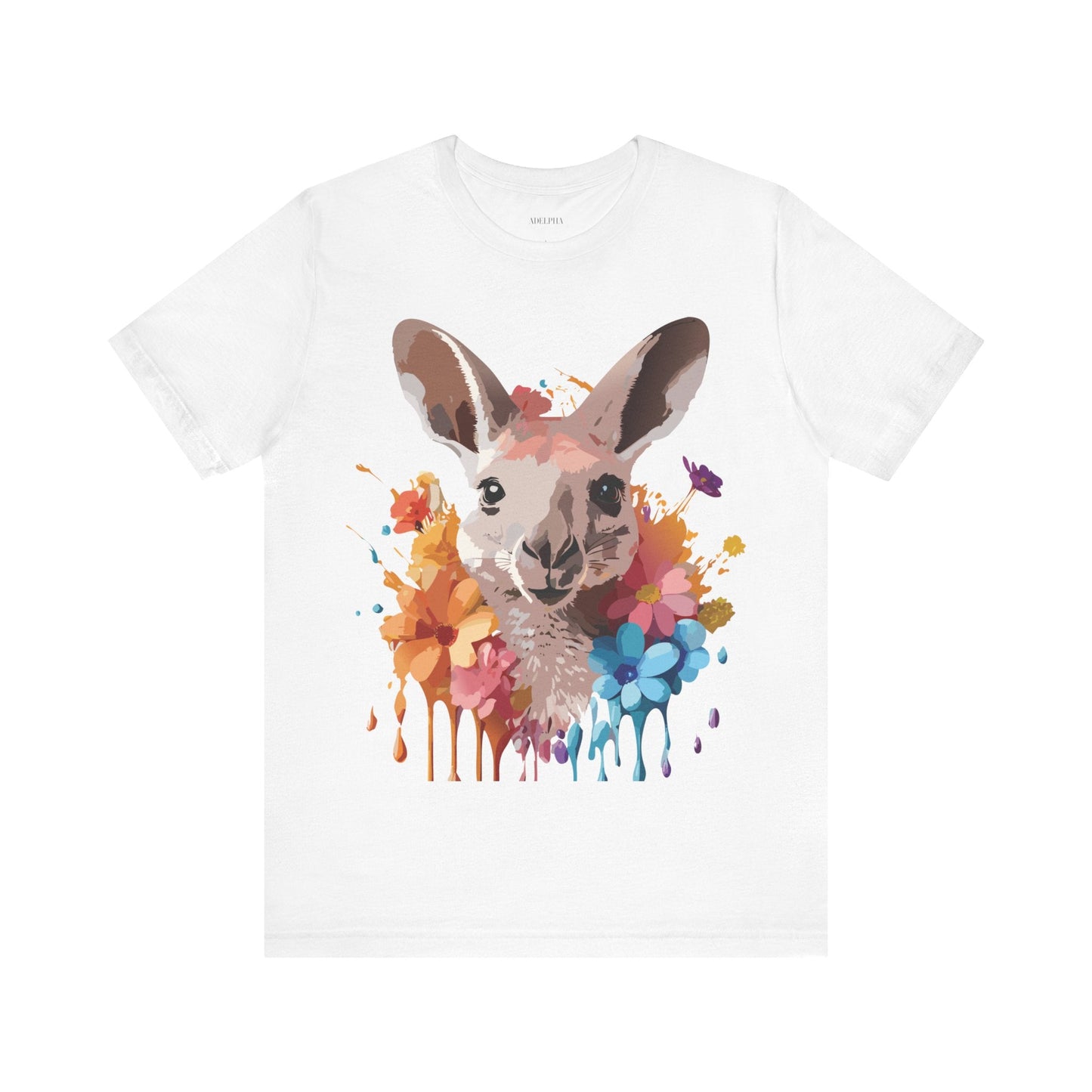Kangaroo Graphic T Shirt Unisex Adelpha Art Design Tee Vintage Inspired Artwork For Everyday Style