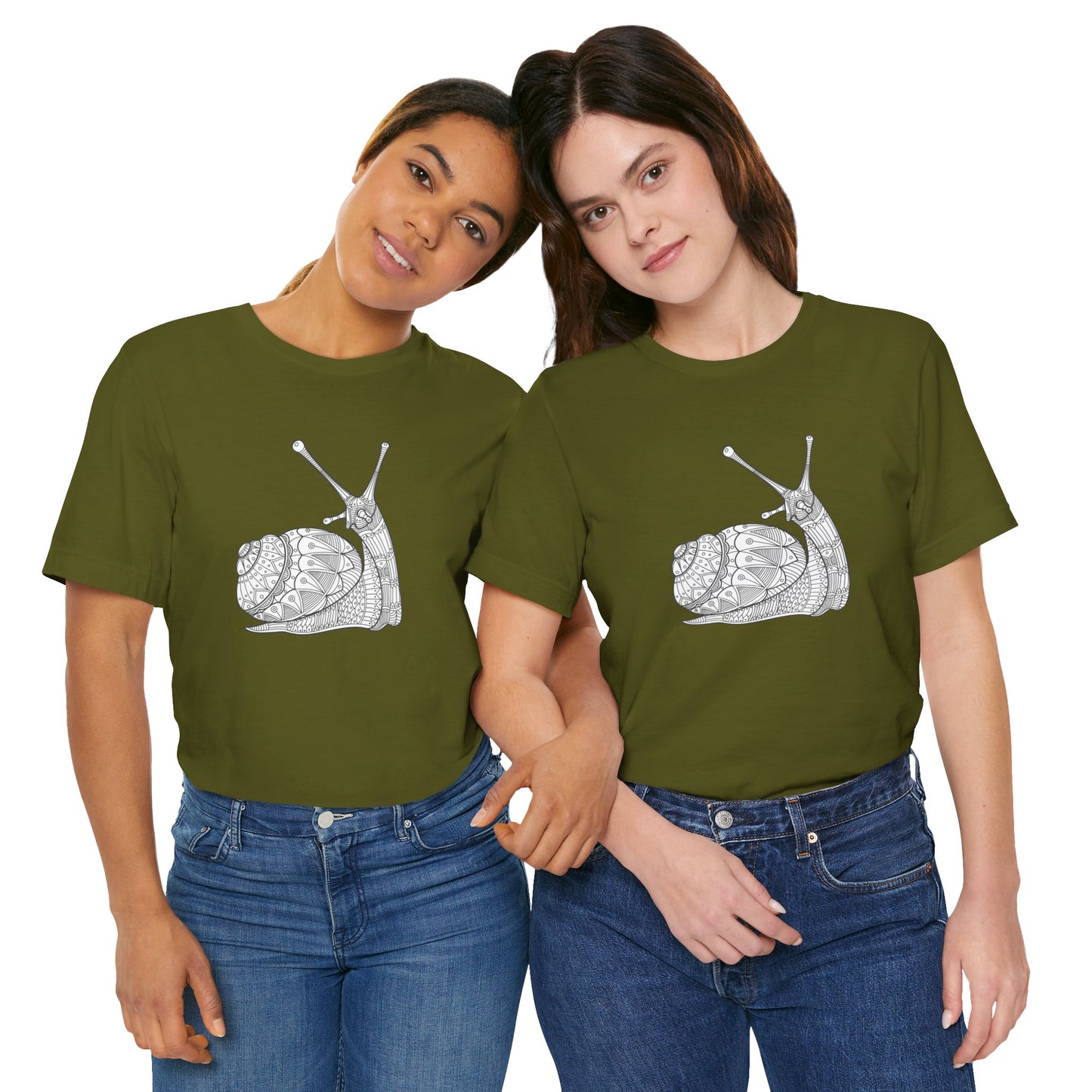 Camiseta unisex con estampado de animales 