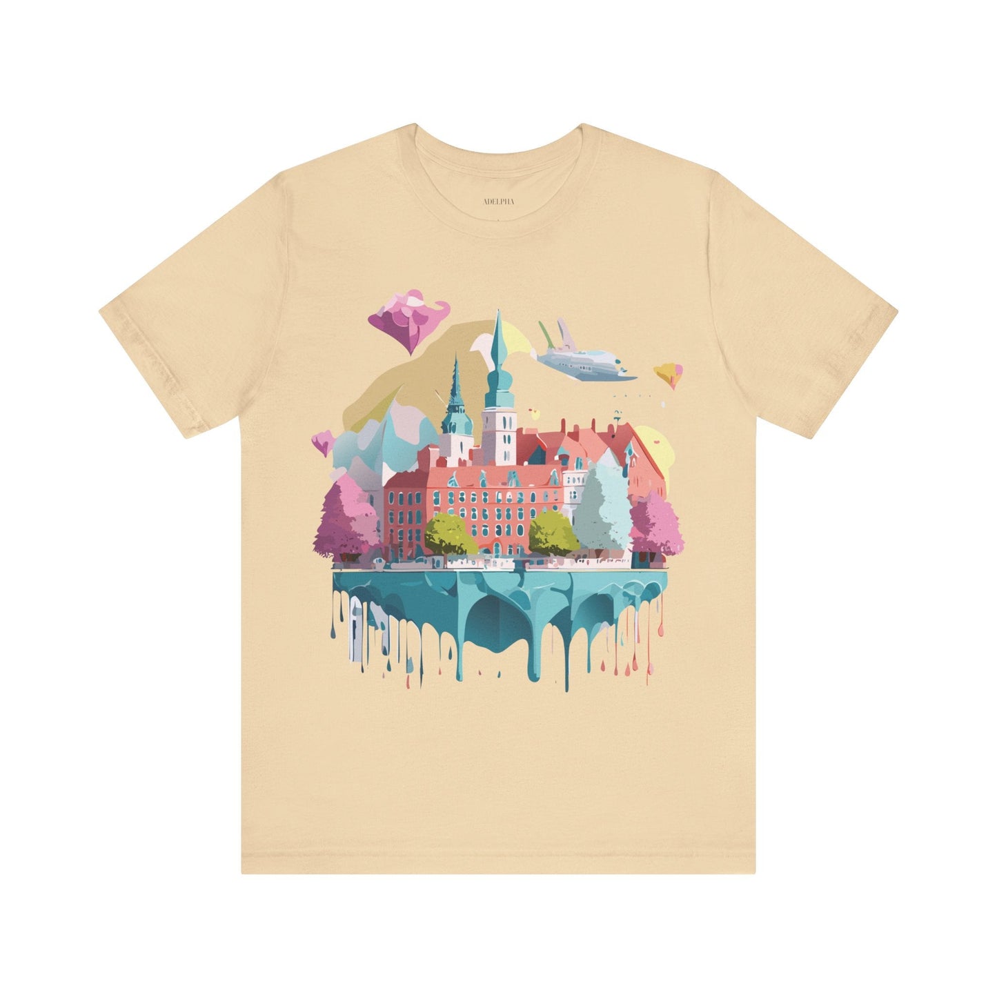 Germany Tourist Shirt Unisex Graphic Tee Vintage Inspired Art By Adelpha Premium Design