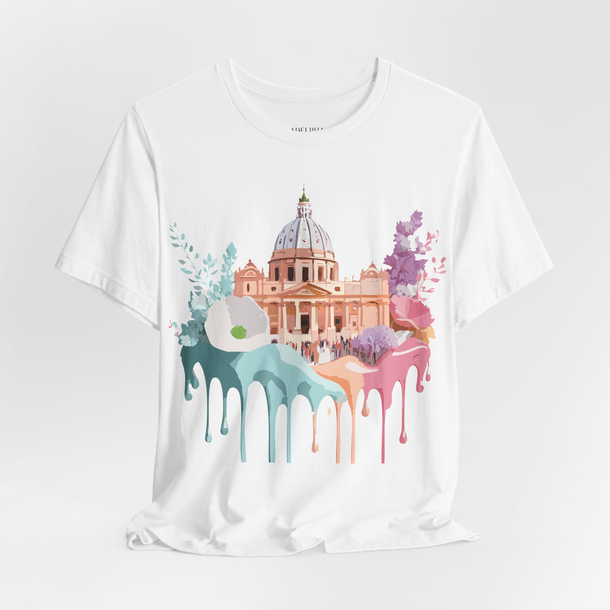 Unisex Cotton Bella+Canvas Tee with Rome