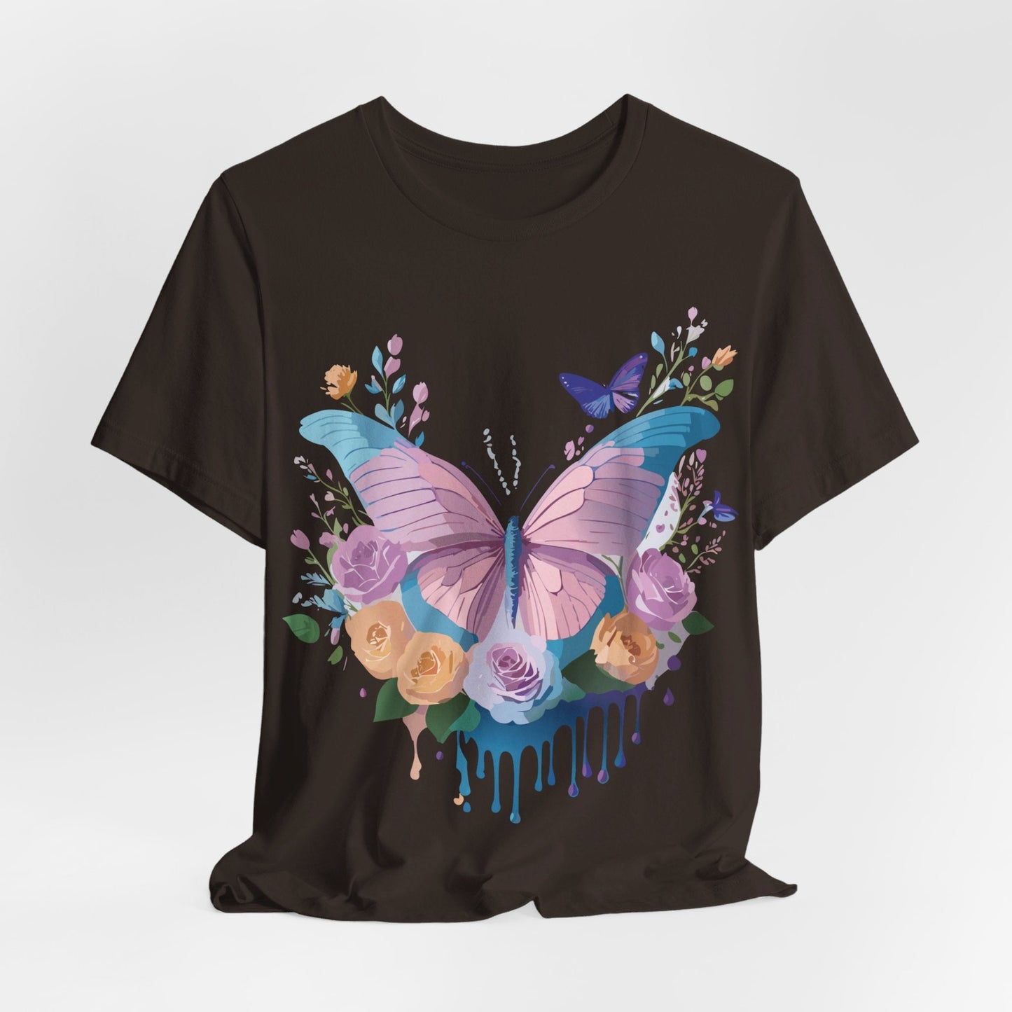 Adelpha Unisex Graphic Tee With Vintage Inspired Artwork Short Sleeve