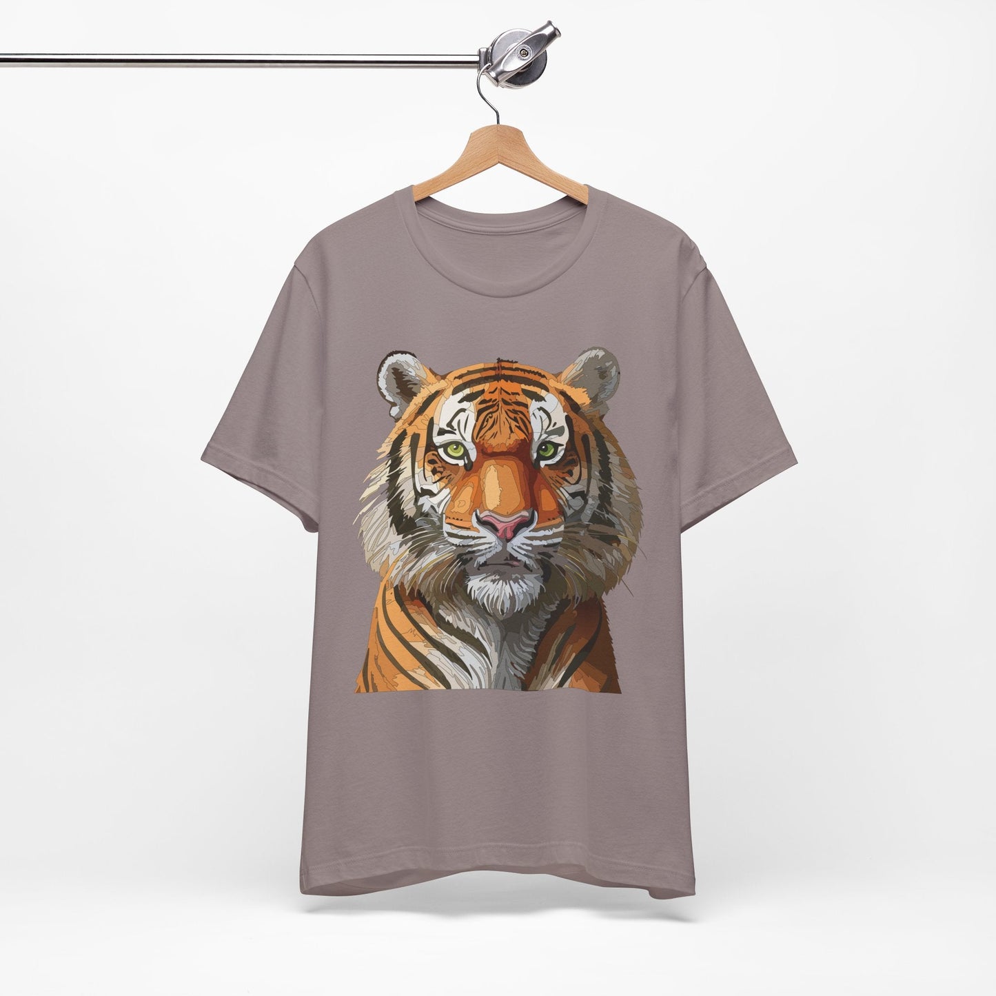Unisex Animal Art Design Tee Shirt Wild Animals Graphic Tee Softstyle Gildan 64000