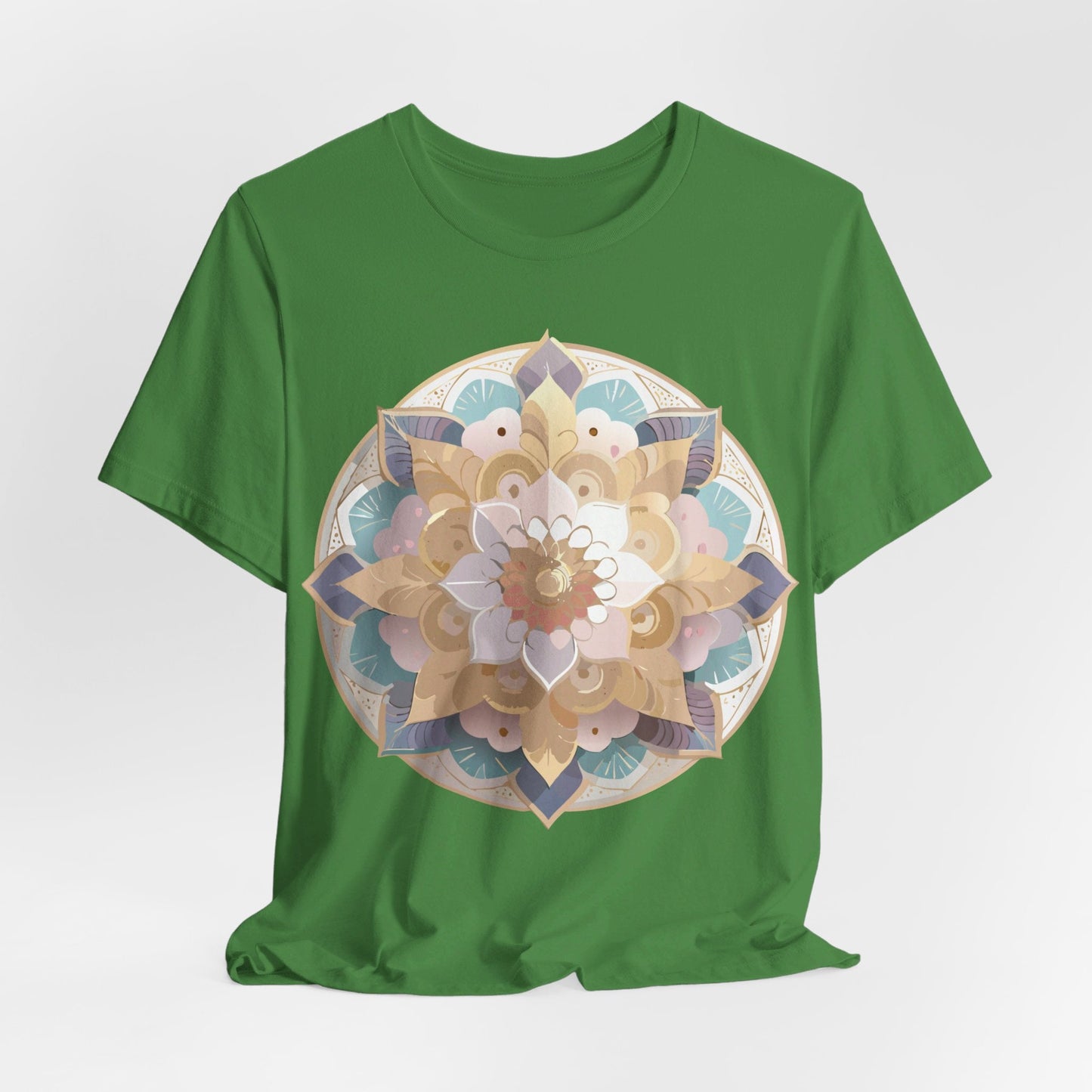 Adelpha Mandala Graphic Tee Unisex Jersey Short Sleeve Vintage Inspired Art Design Shirt