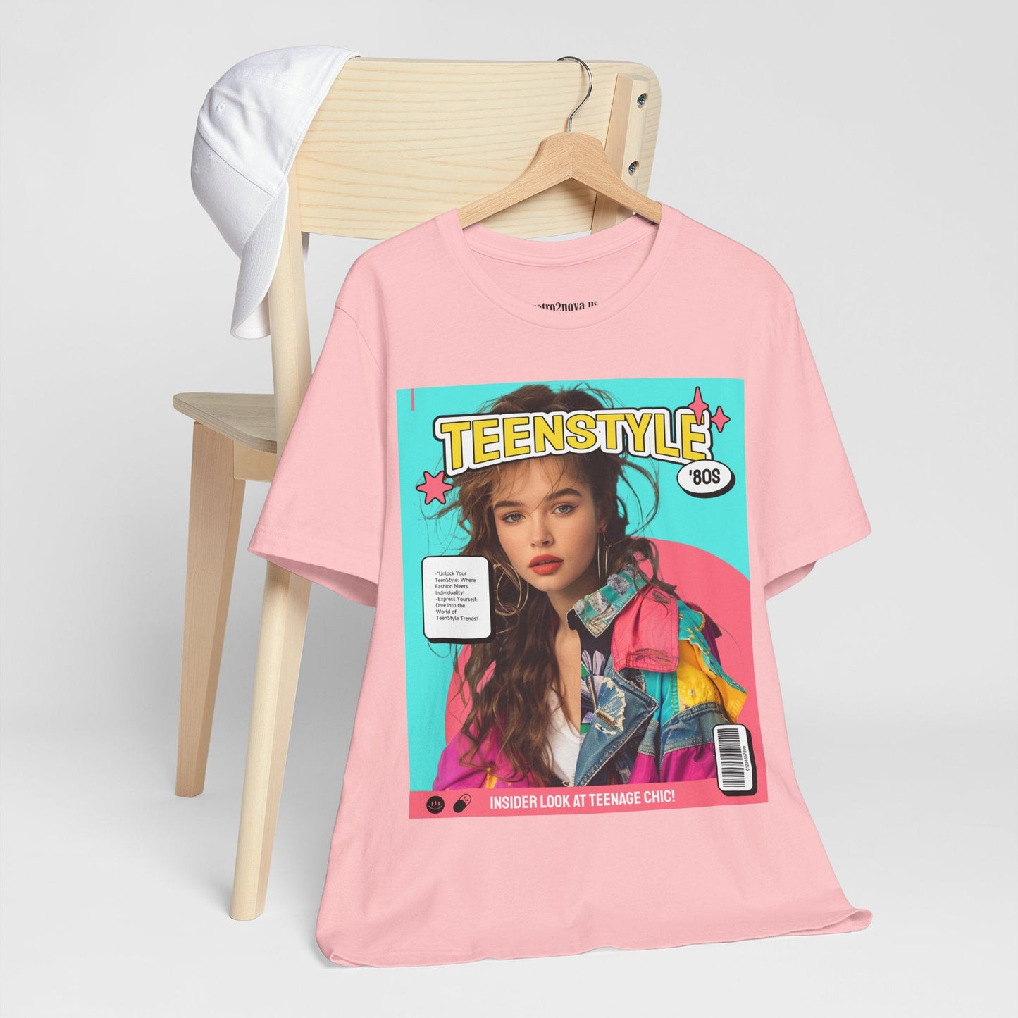 Magazine Cover Shirt Unisex Jersey Short Sleeve Tee Lightweight Breathable Fabric
