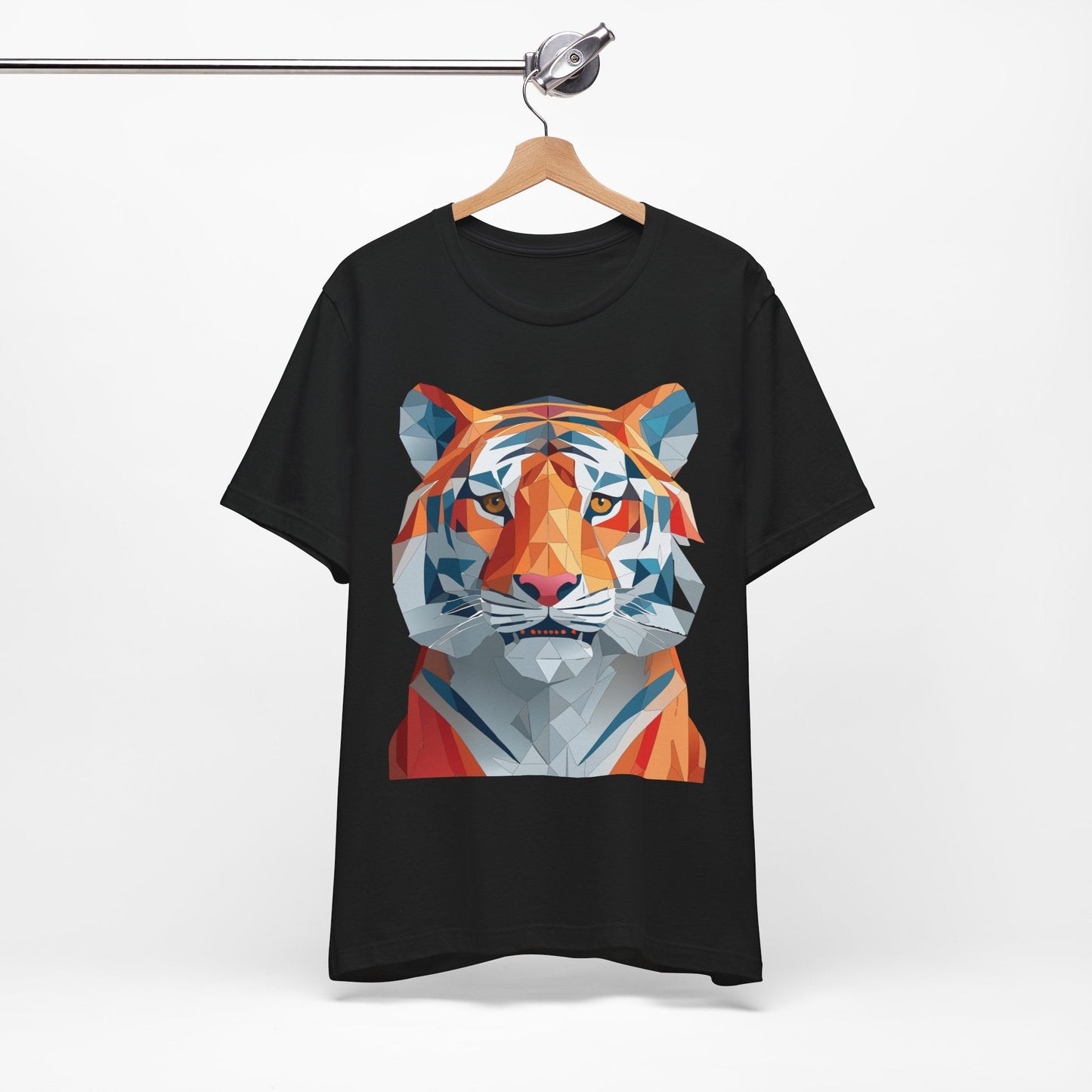 Unisex Animal Shirt With Art Design And Wildlife Theme Short Sleeve Tee For Everyday Wear