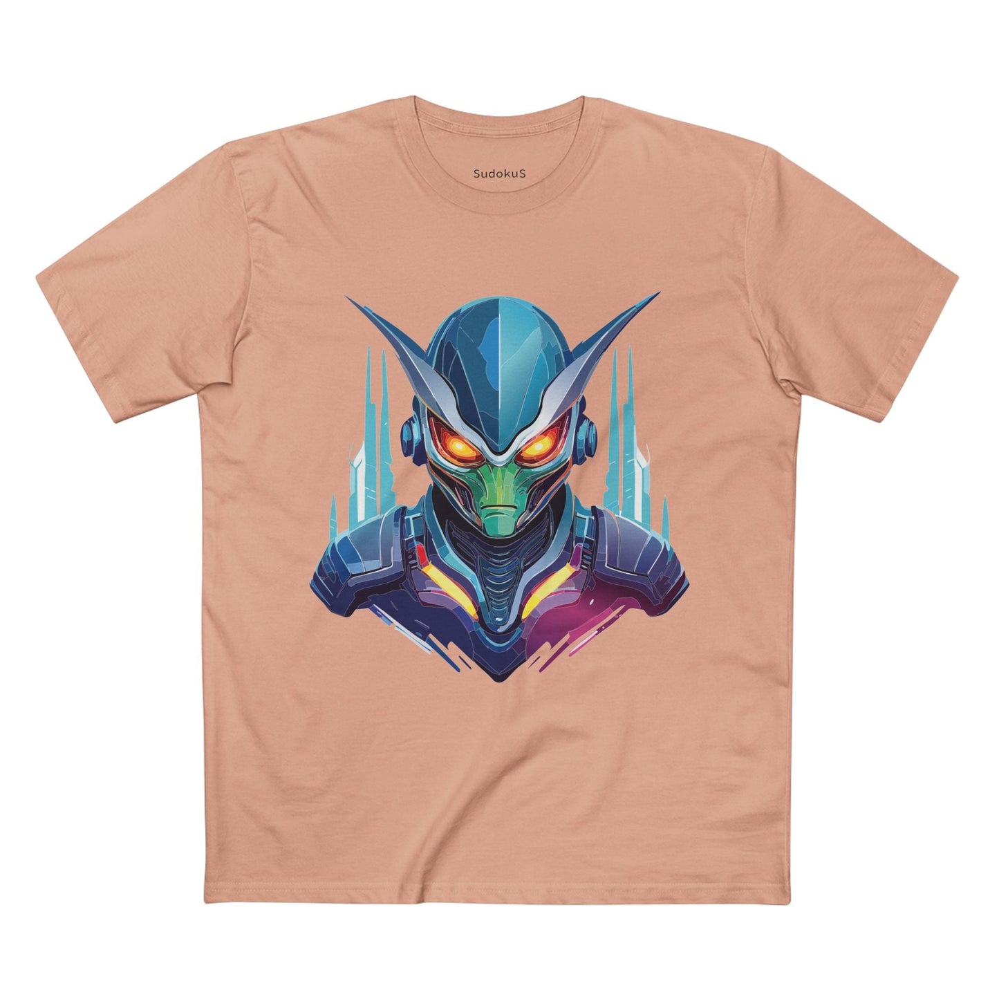 Aliens Graphic Unisex 100 Cotton Staple Tee 3