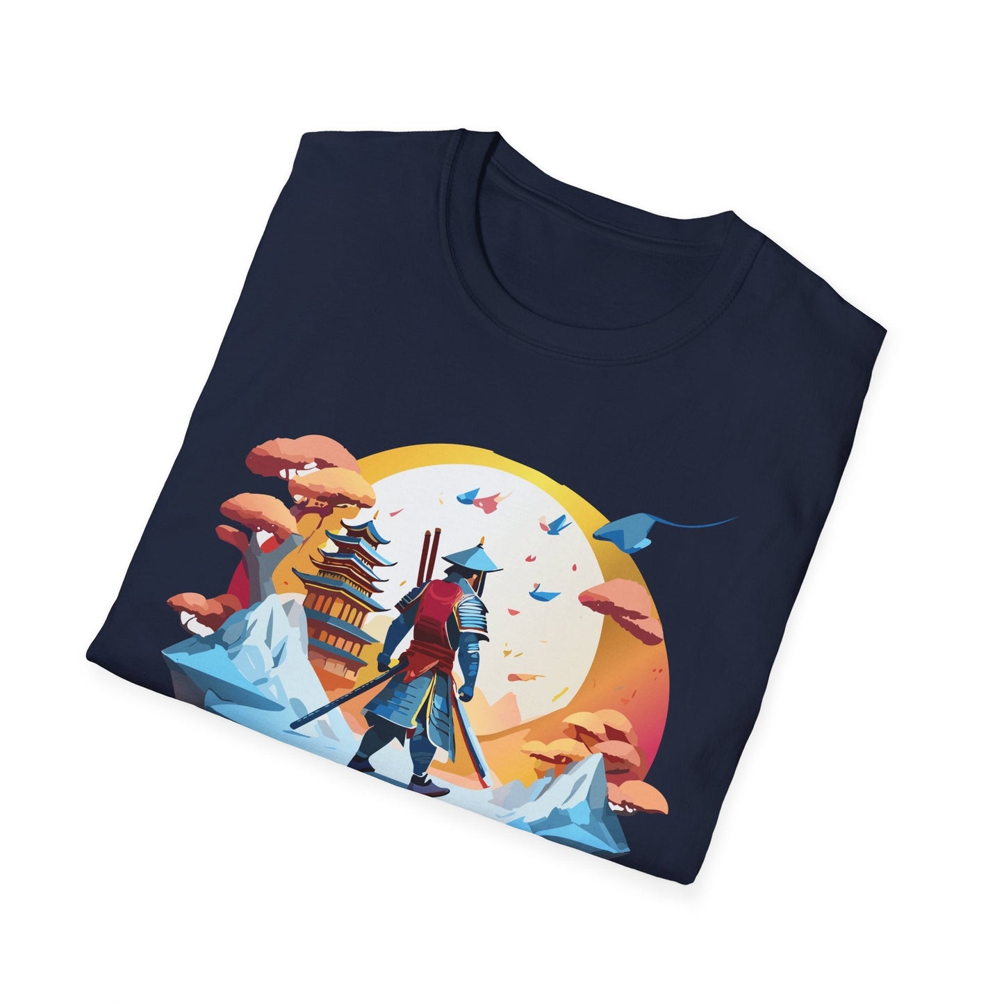 Samurai Shirt Unisex T Shirt Softstyle 64000 Gildan Tee For Everyday Comfort Durable Breathable