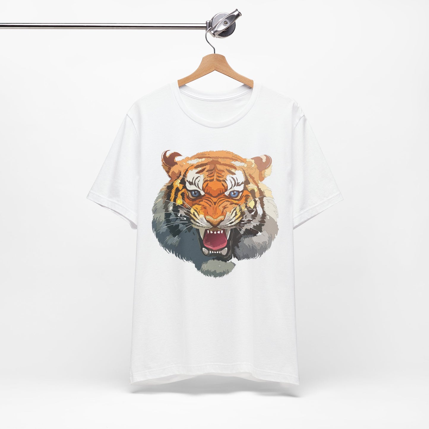 Tiger Shirt, Animal Shirt, T-Shirt with Tiger, Art Design Tee, Animal Tees, Safari T-Shirt, Graphic Design Tee 14