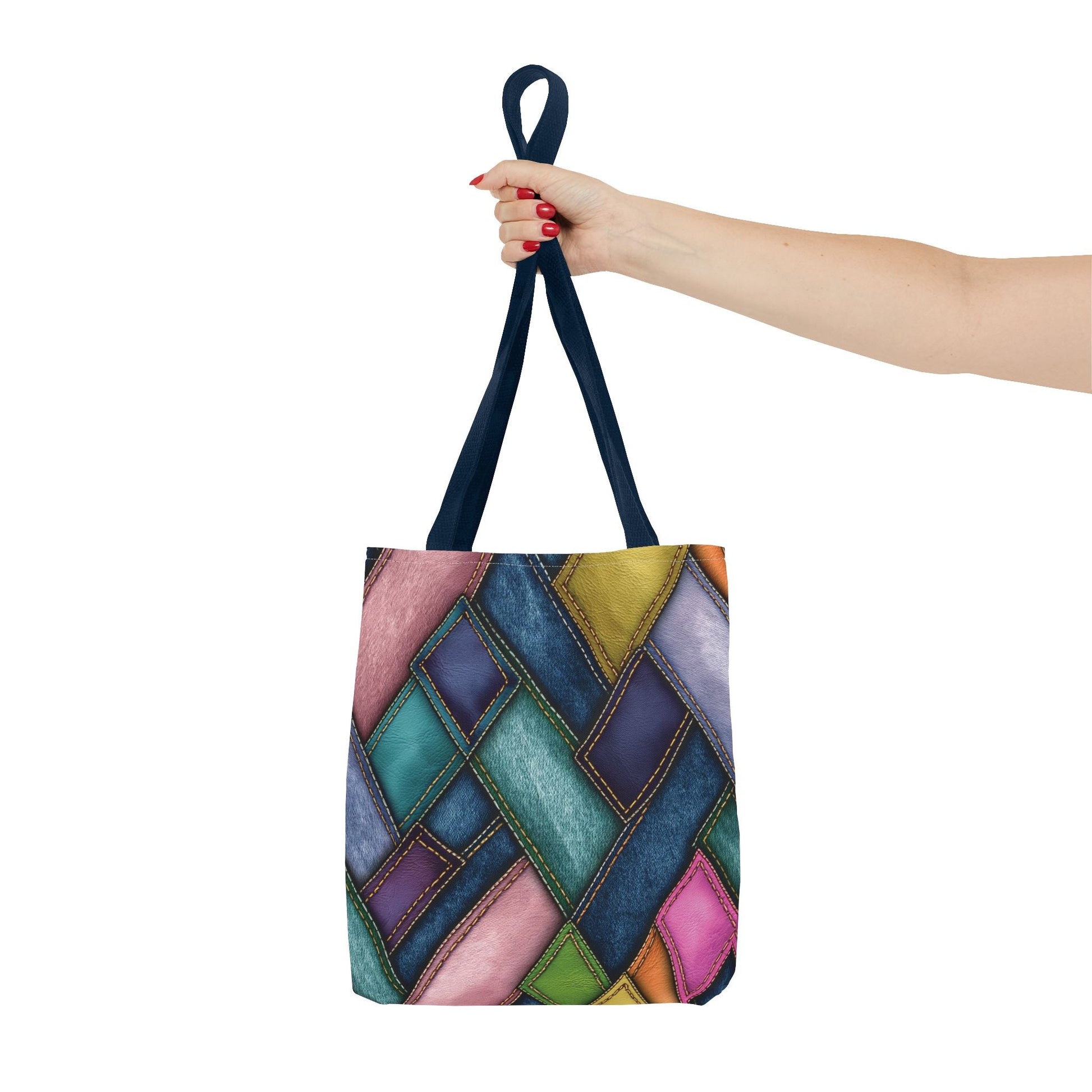 Denim Canvas Bag, Tote Bag Denim Printify