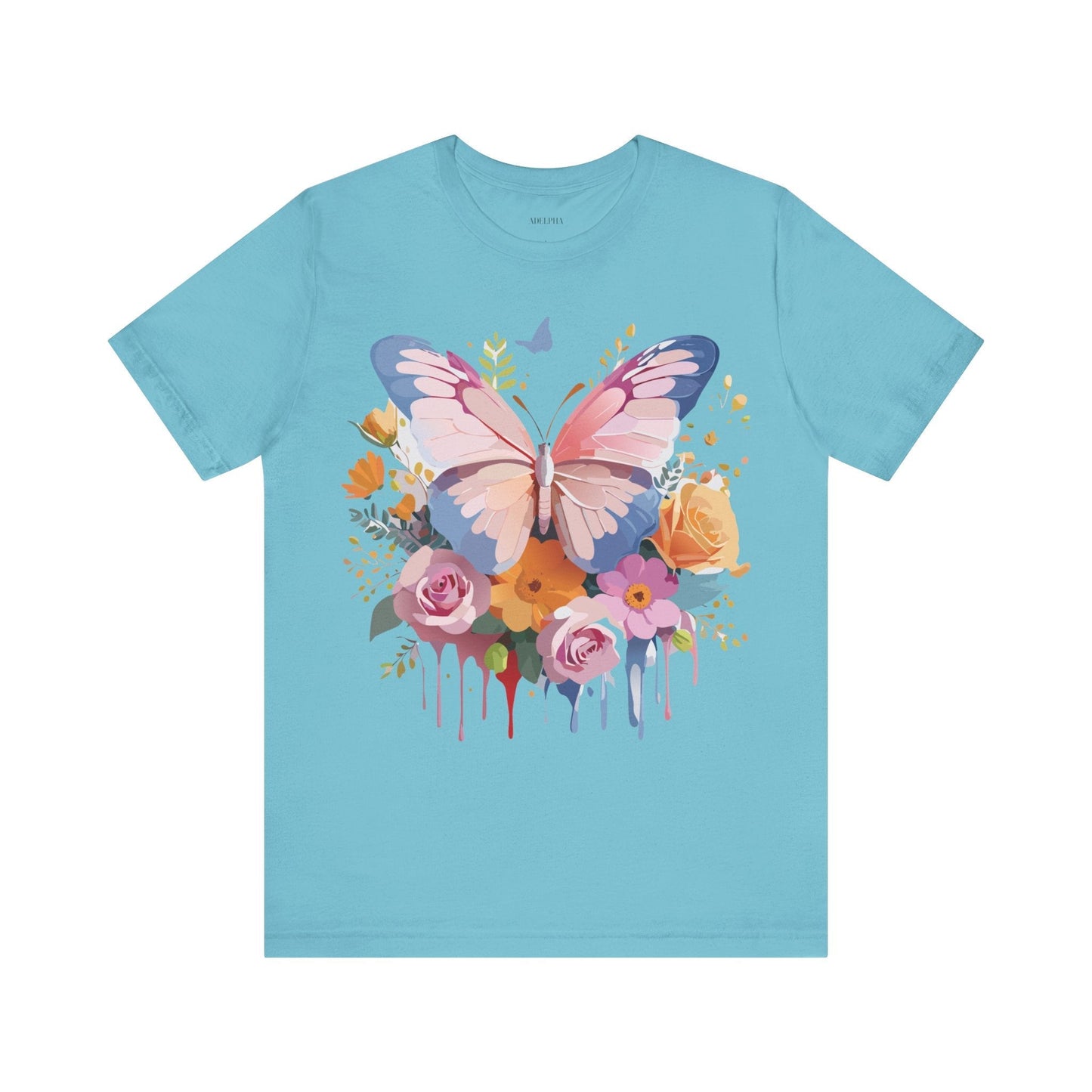 Butterfly Graphic Tee Unisex Art Design Shirt By Adelpha Vintage Inspired