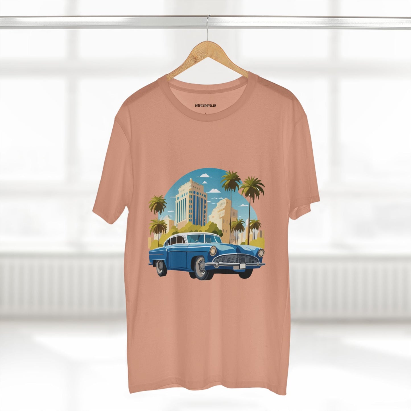Retro Car Shirt Unisex Vintage Car Tee With Original Artwork RC23 Premium Cotton