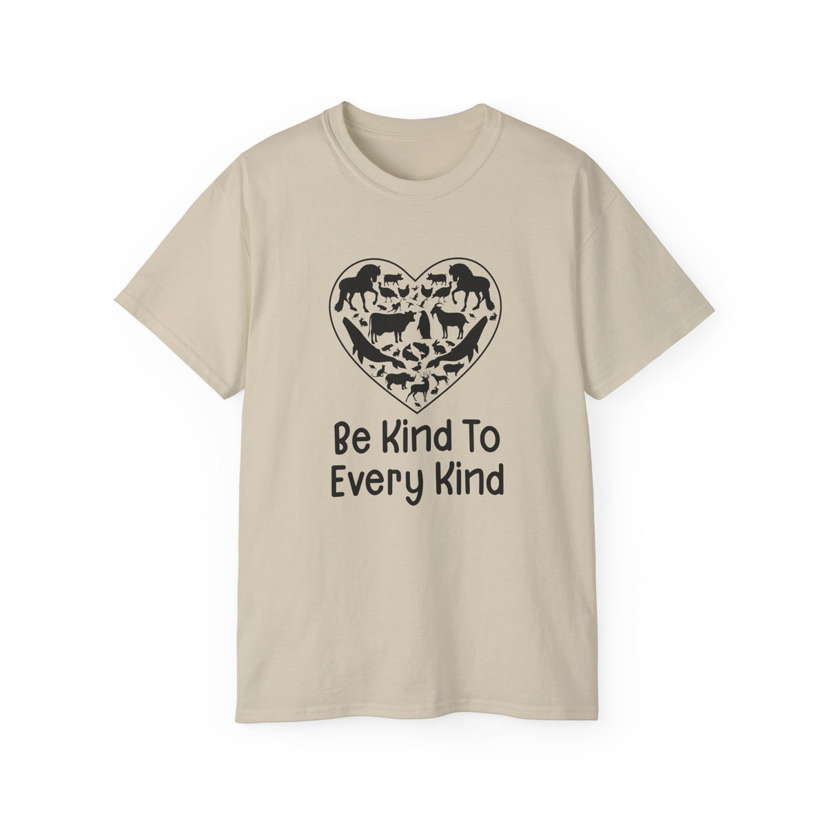 Be Kind To Every Kind tee | Animal Heart Design
