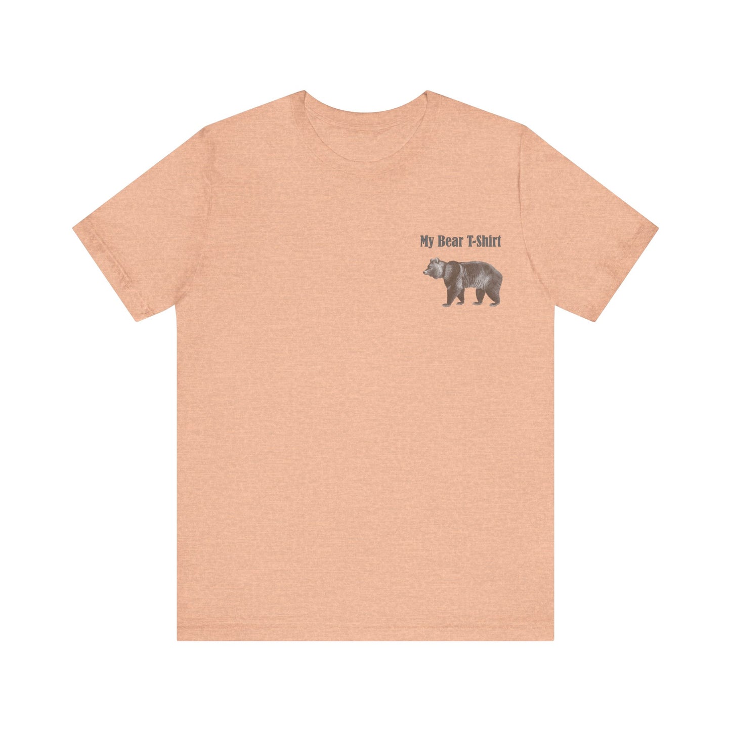 Tee-shirt unisexe en coton avec imprimé animaux