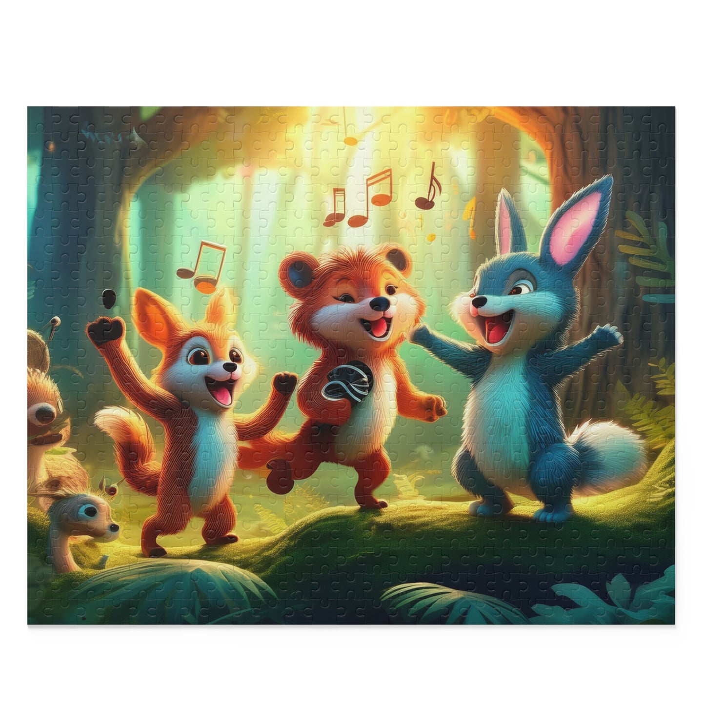 Funny Animals Puzzle 500-Chipboard Pieces in Box | Kids Puzzles Size: 16" x 20",  Ages 9+ and Family pn30