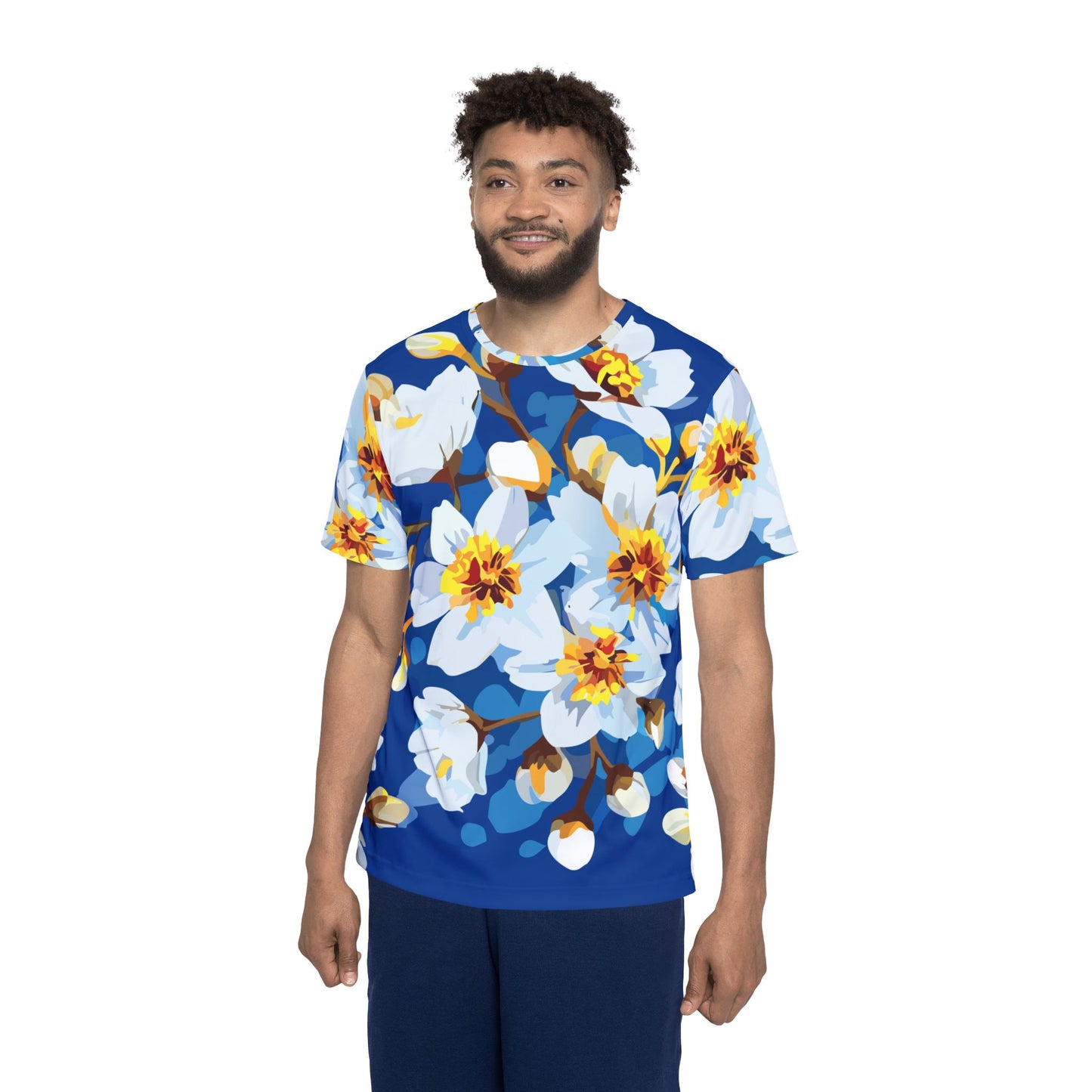 Unisex Floral Shirt, Floral Tee Shirt, Floral T-Shirt, T Shirt with Flowers 2