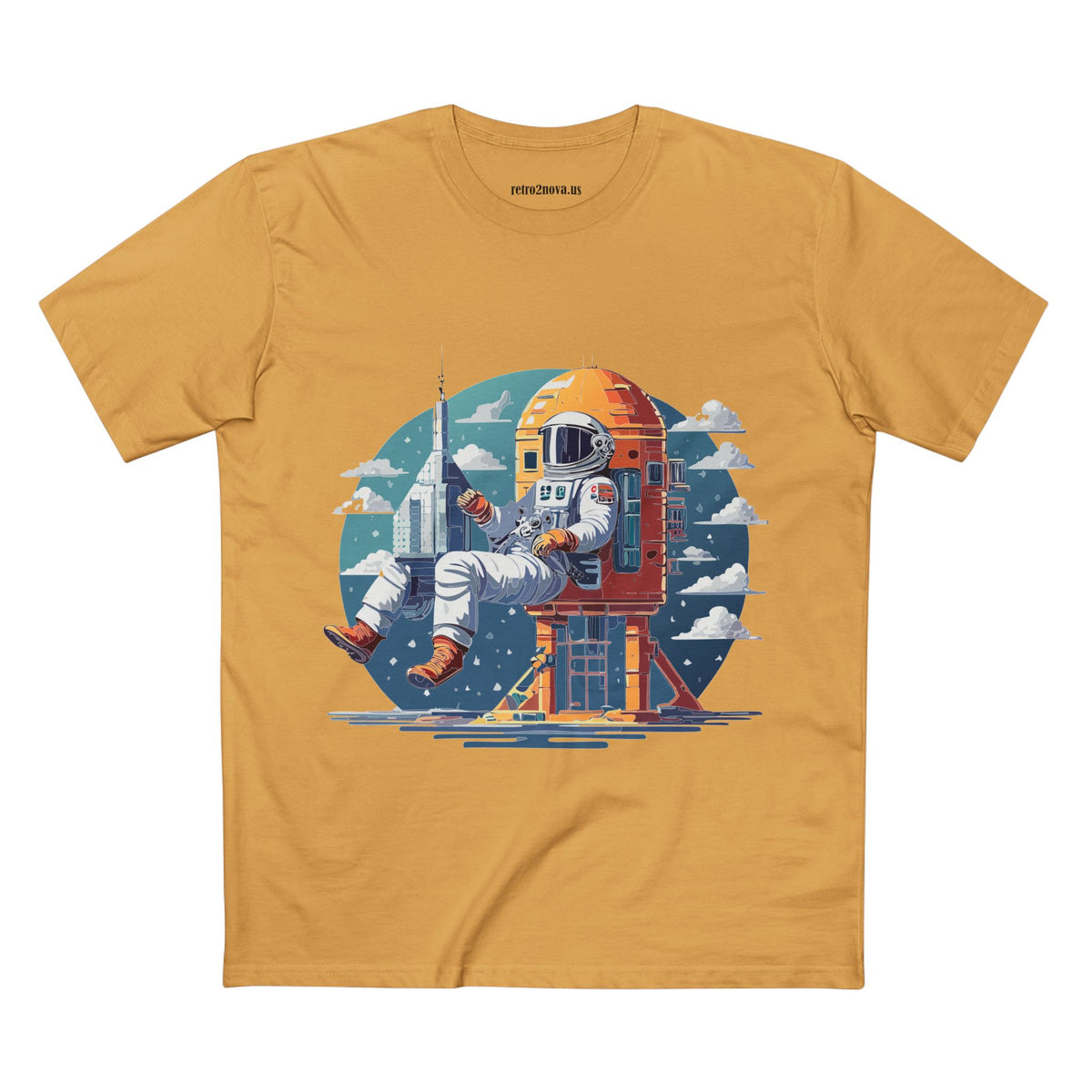 Cosmos Astronaut Graphic Tee Staple Unisex 100 Cotton Tee Shirt - CS-43