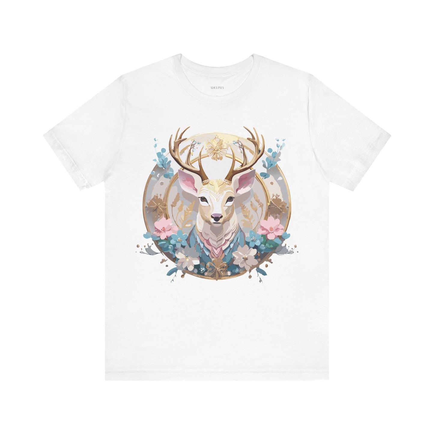 Adelpha Medallion Graphic Tee Unisex Jersey Short Sleeve Vintage Inspired Artwork Premium Quality