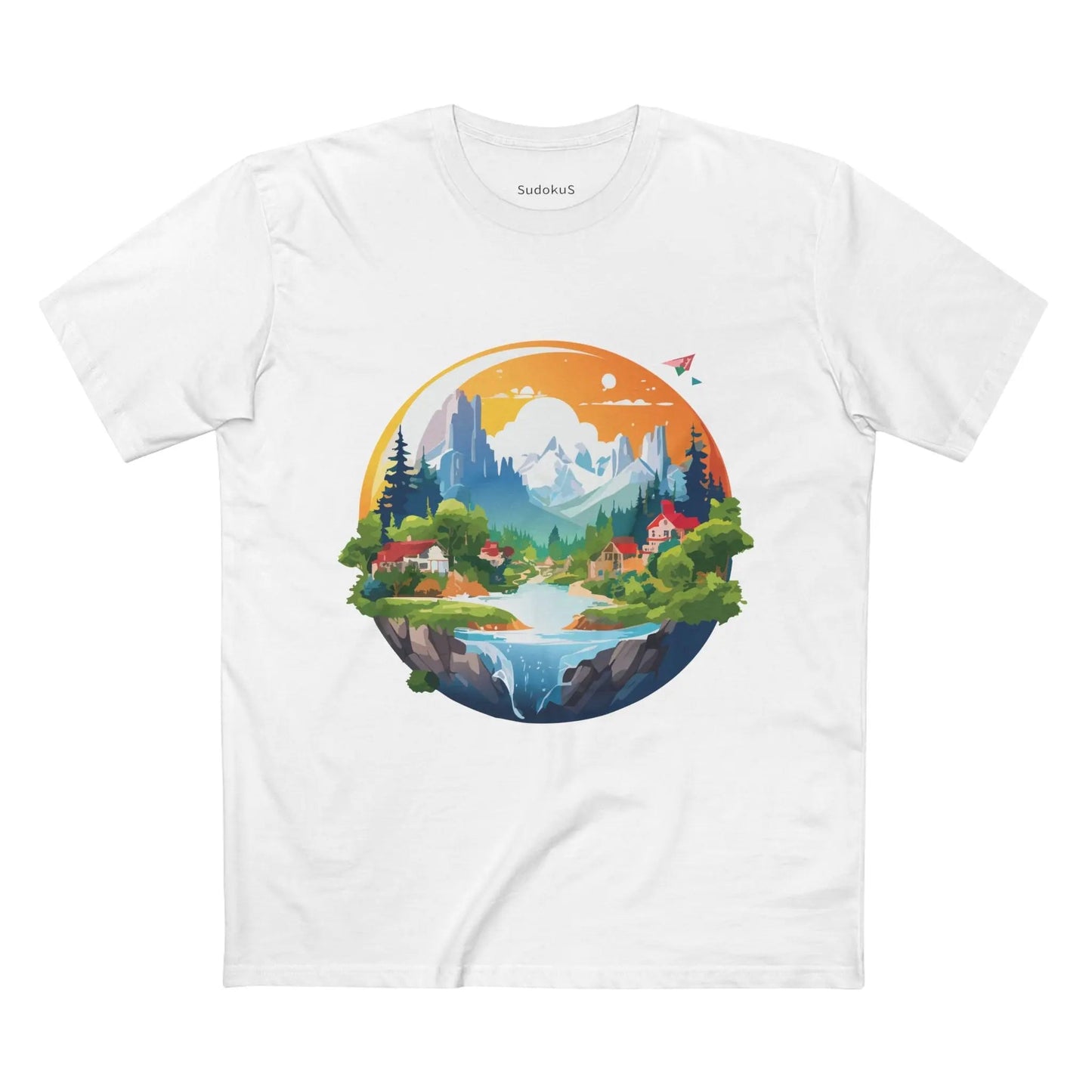 Fantasy Graphic Unisex 100 Cotton Staple Tee 8