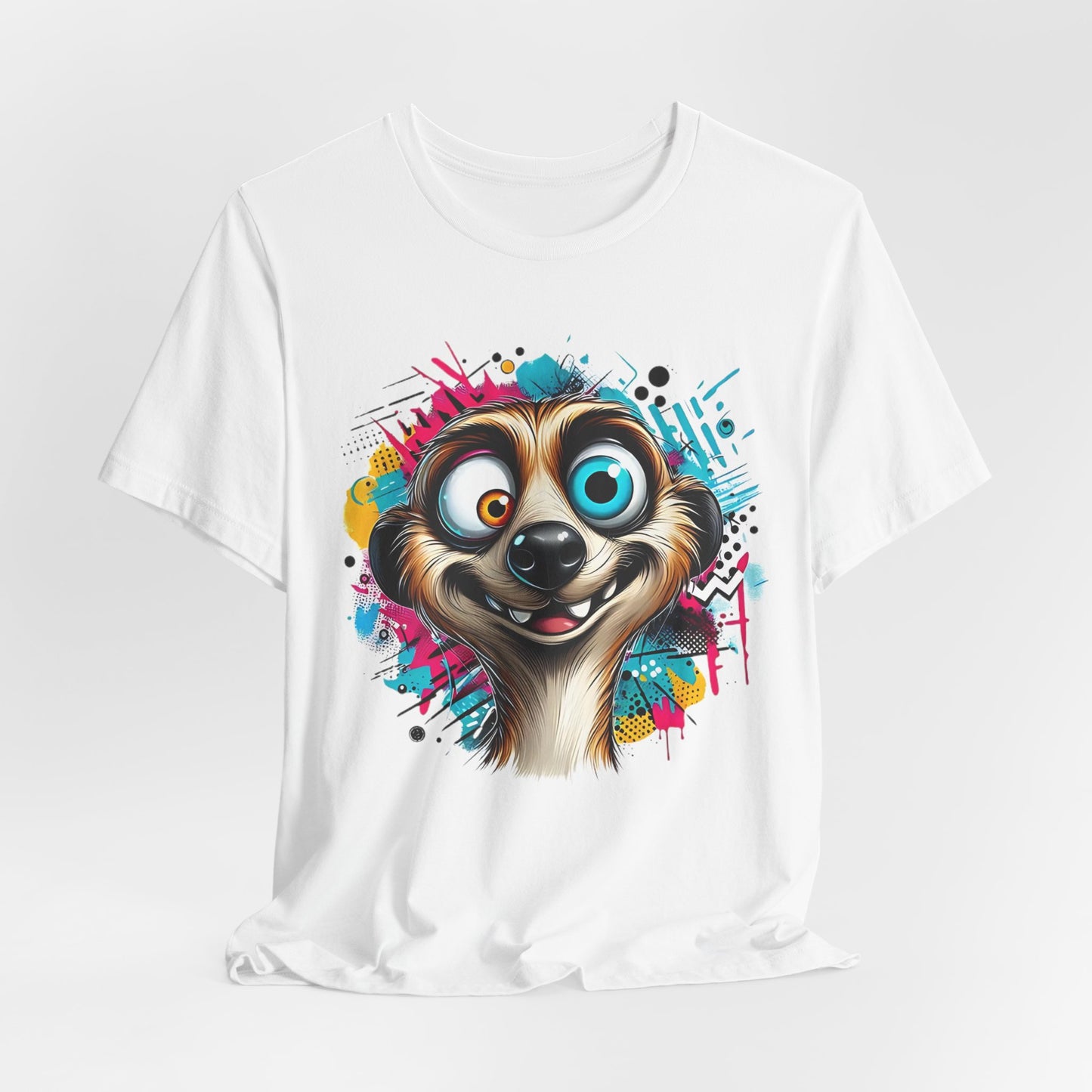 Squirrel Shirt, Funny Squirrel Tee Shirt, Funny Animal T-Shirt, Cartoon Top, Animal Tees, Art Design T-Shirt, Graphic Tee