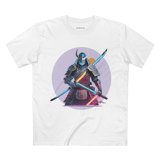 Samurai Graphic Unisex 100 Cotton Staple Tee 2