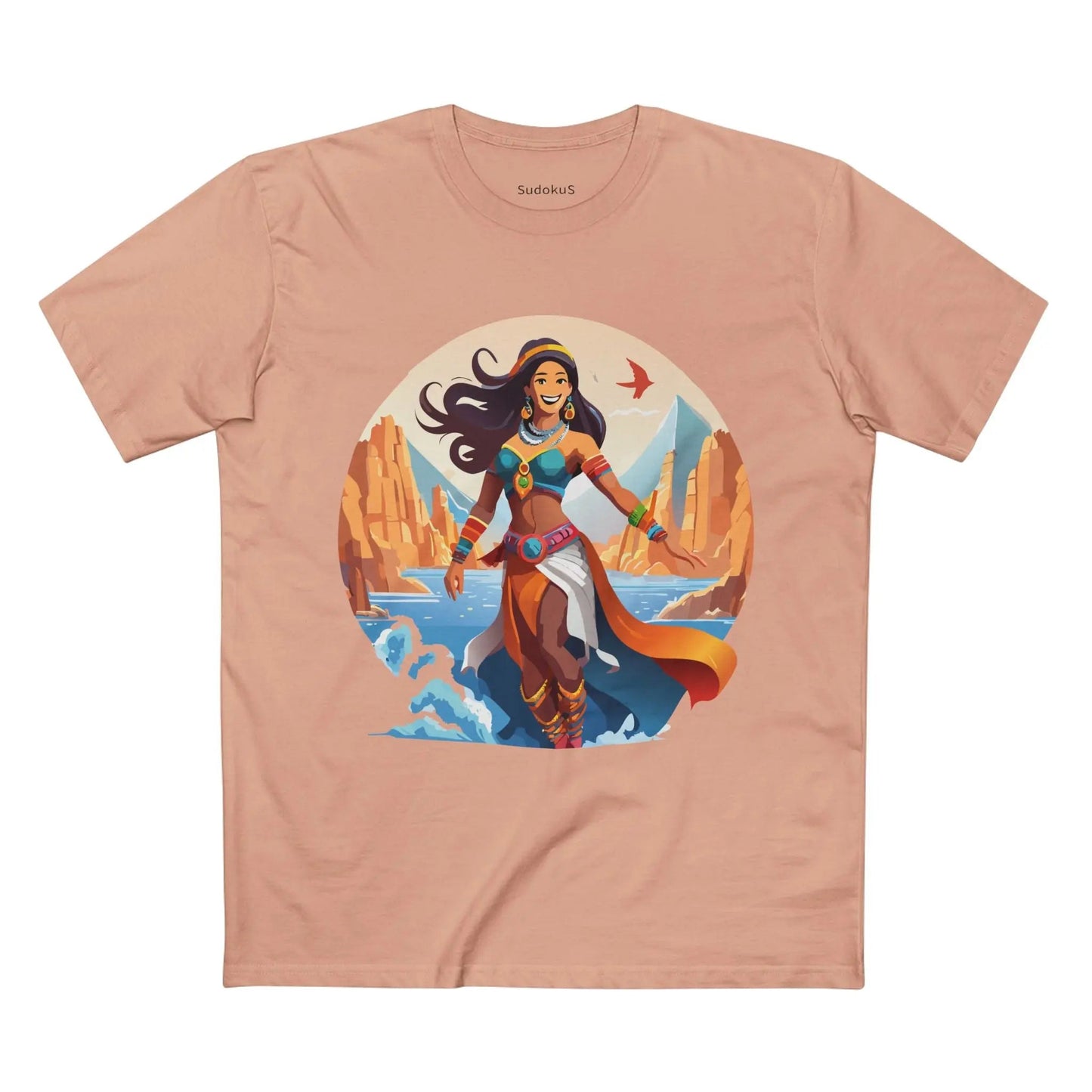 Dancer Graphic Unisex 100 Cotton Staple Tee 4