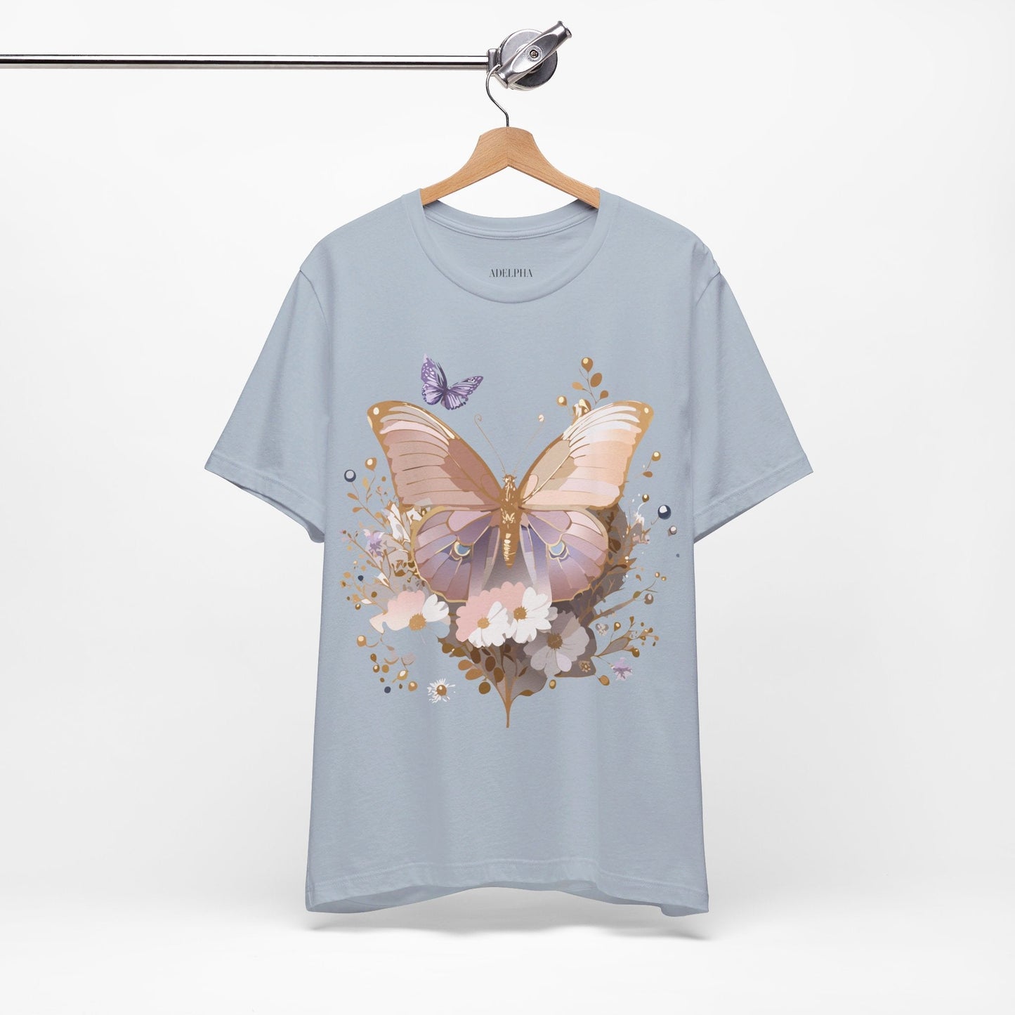 Adelpha Graphic Tee Unisex Jersey Short Sleeve Vintage Inspired Art Design Tee