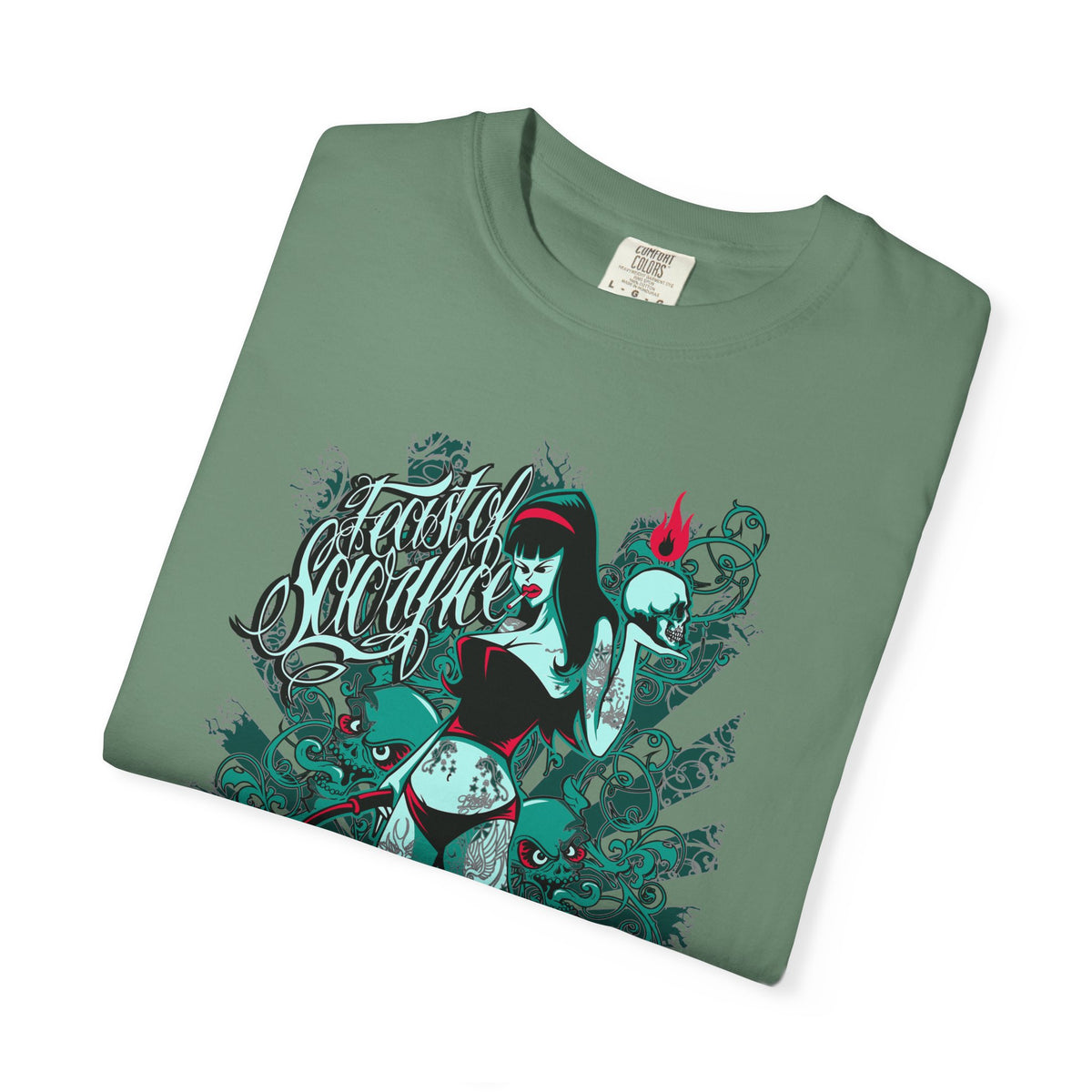 Carnival Graphic Tee Unisex Cotton Art Design Vintage T-Shirt