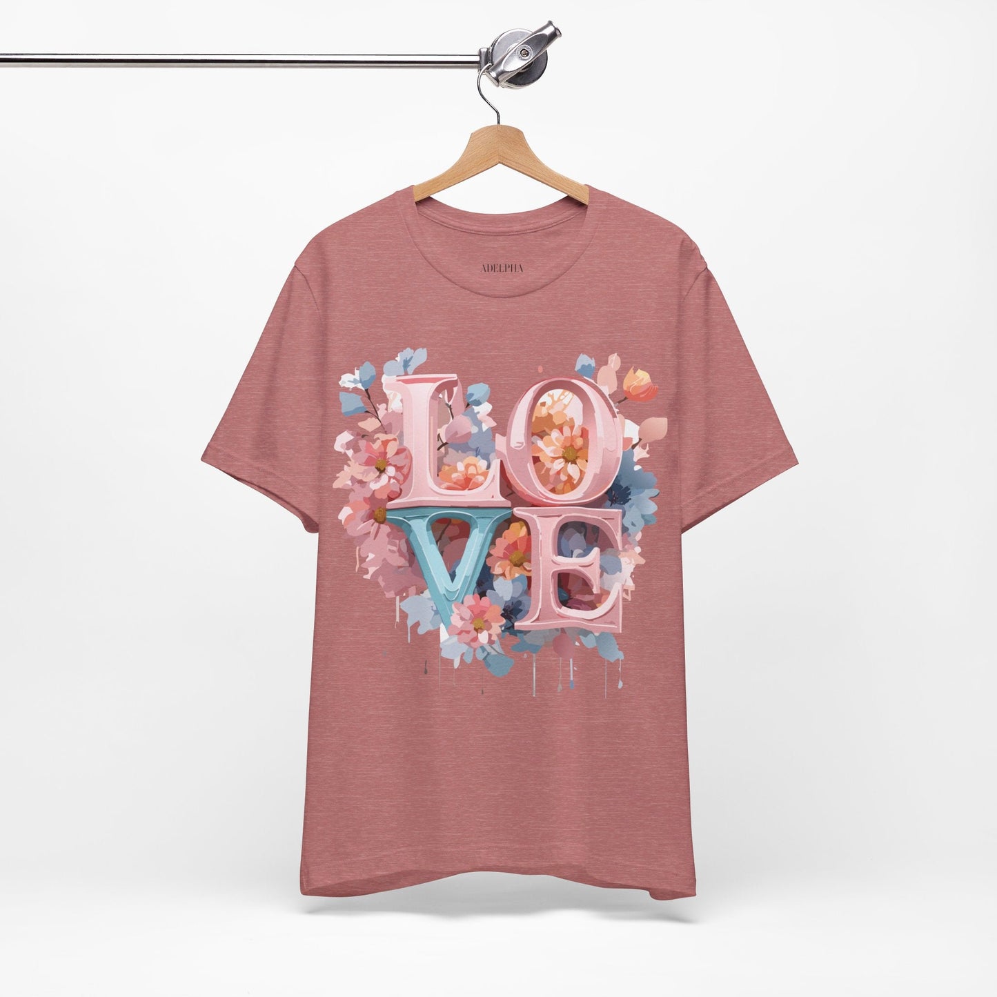 Valentine Shirts Graphic Tee Unisex Short Sleeve Vintage Inspired Art From Adelpha