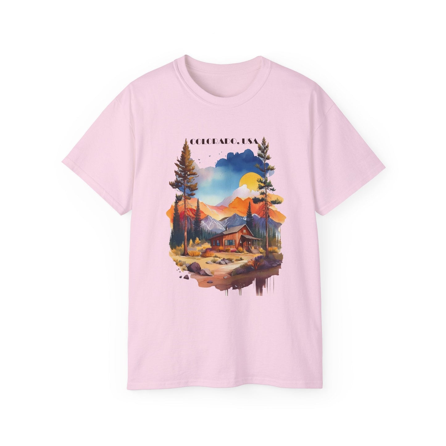 Colorado Graphic Unisex Cotton T‑Shirt 2
