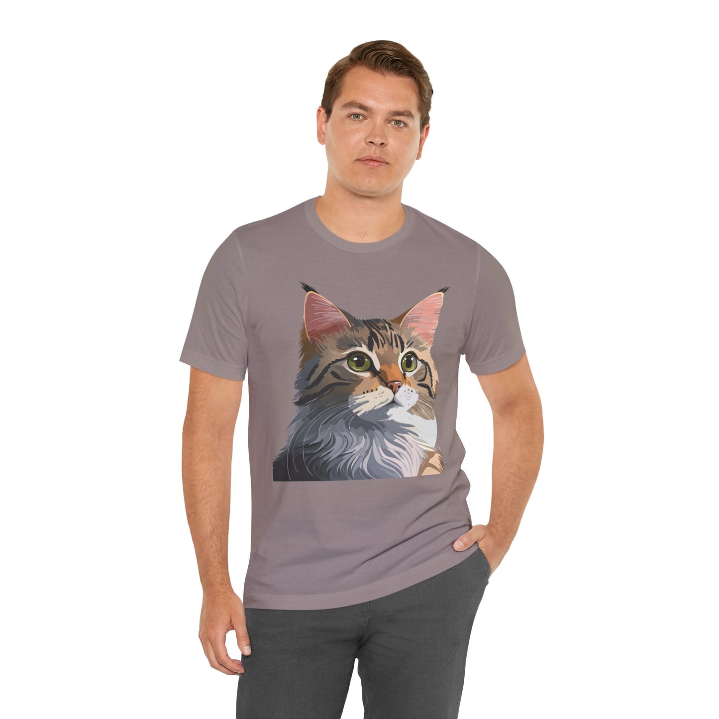 Unisex Animal Shirt Art Design Tee With Wild Animals Short Sleeve Comfort Wear Everyday