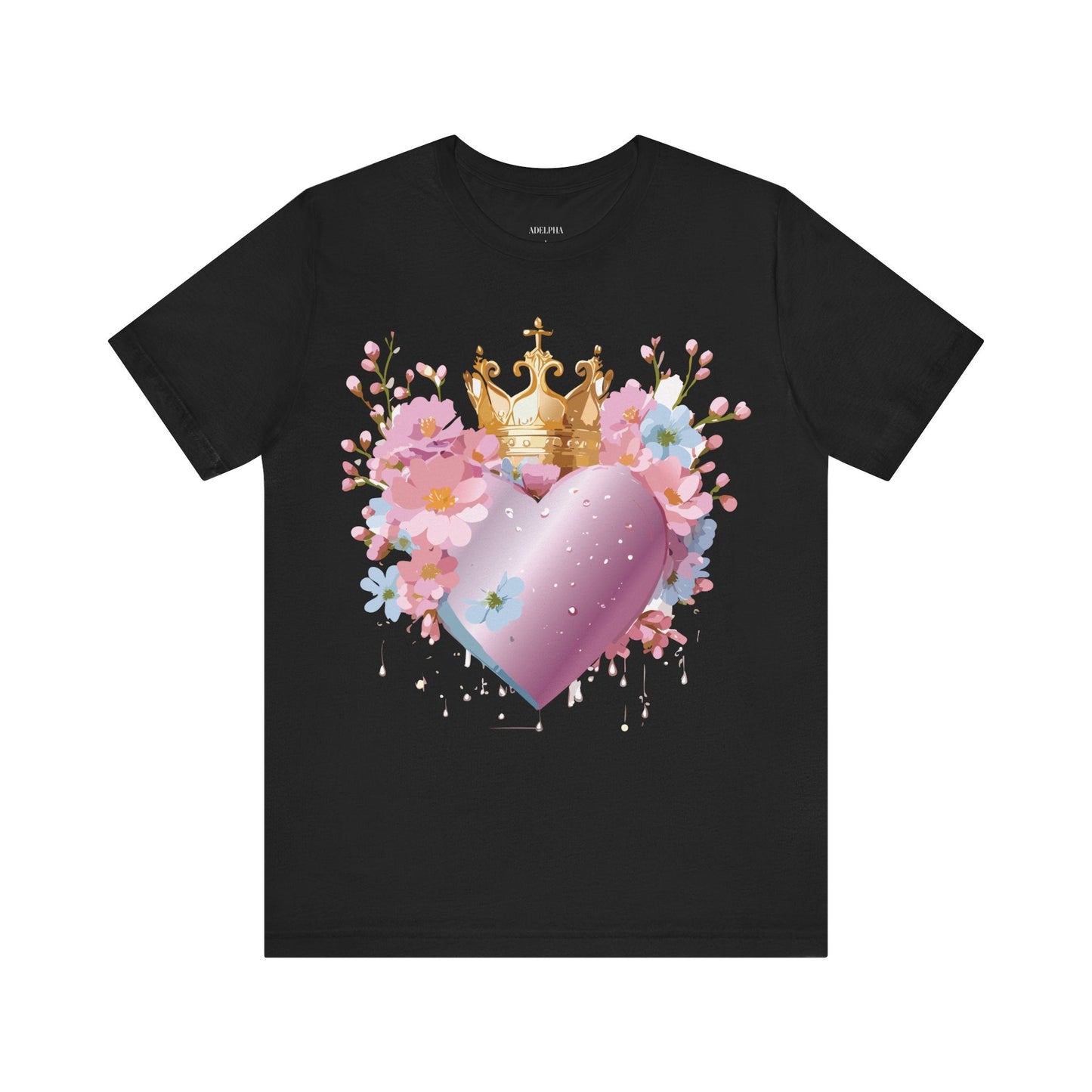 Valentine Graphic Tee From Adelpha Unisex Jersey Short Sleeve Vintage Inspired Artwork Shirt