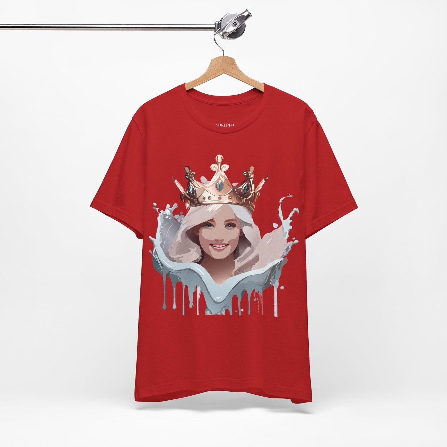 Queen Graphic T Shirt Unisex Vintage Art Tee From Adelpha With Original Artwork Details