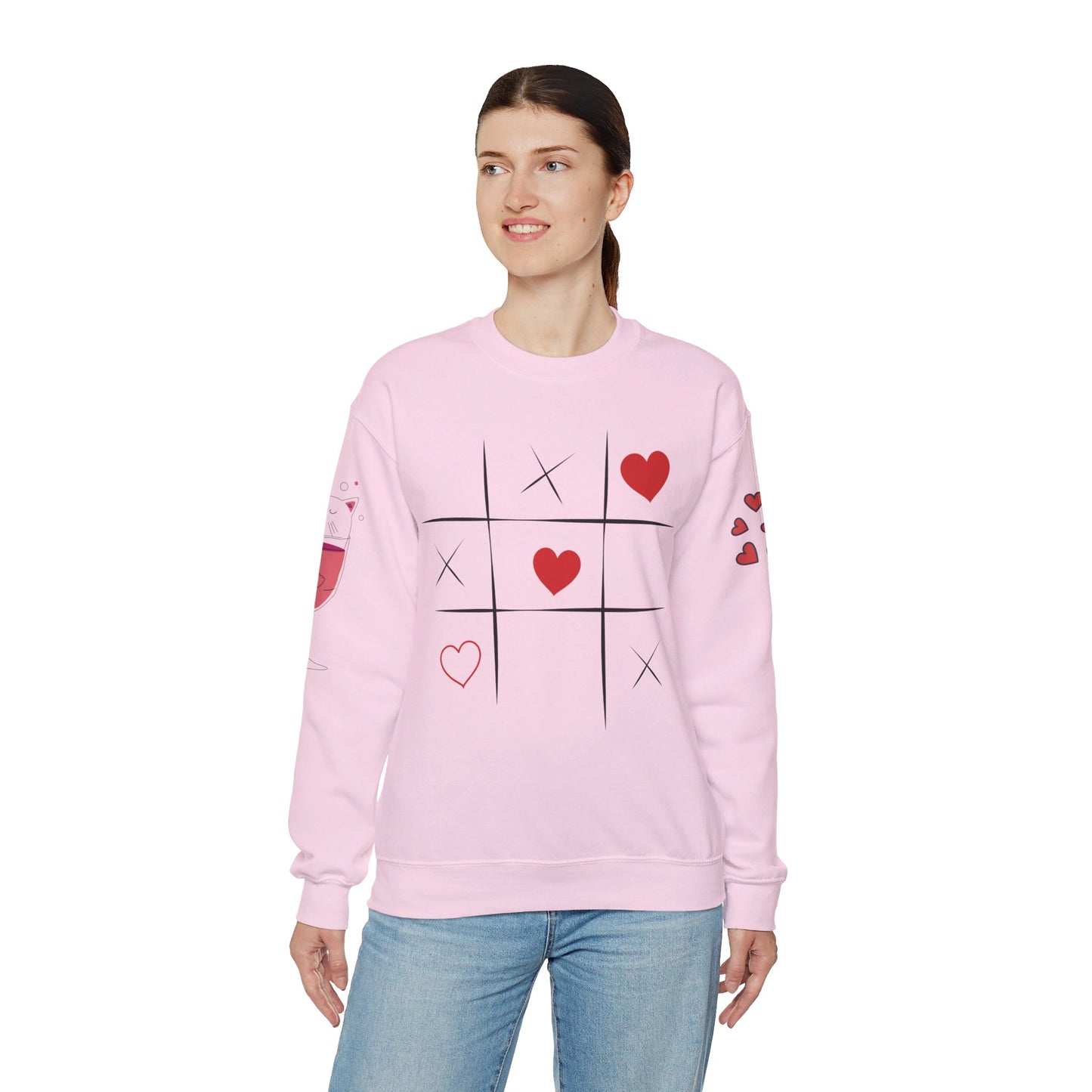 Unisex Heavy Blend Sweatshirt - Heart