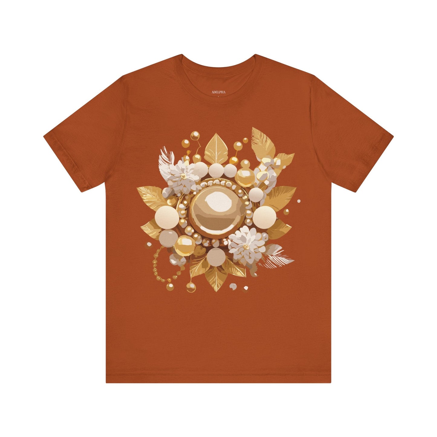 Adelpha Unisex Graphic Tee With Vintage Inspired Artwork Premium Jersey Short Sleeve Shirt